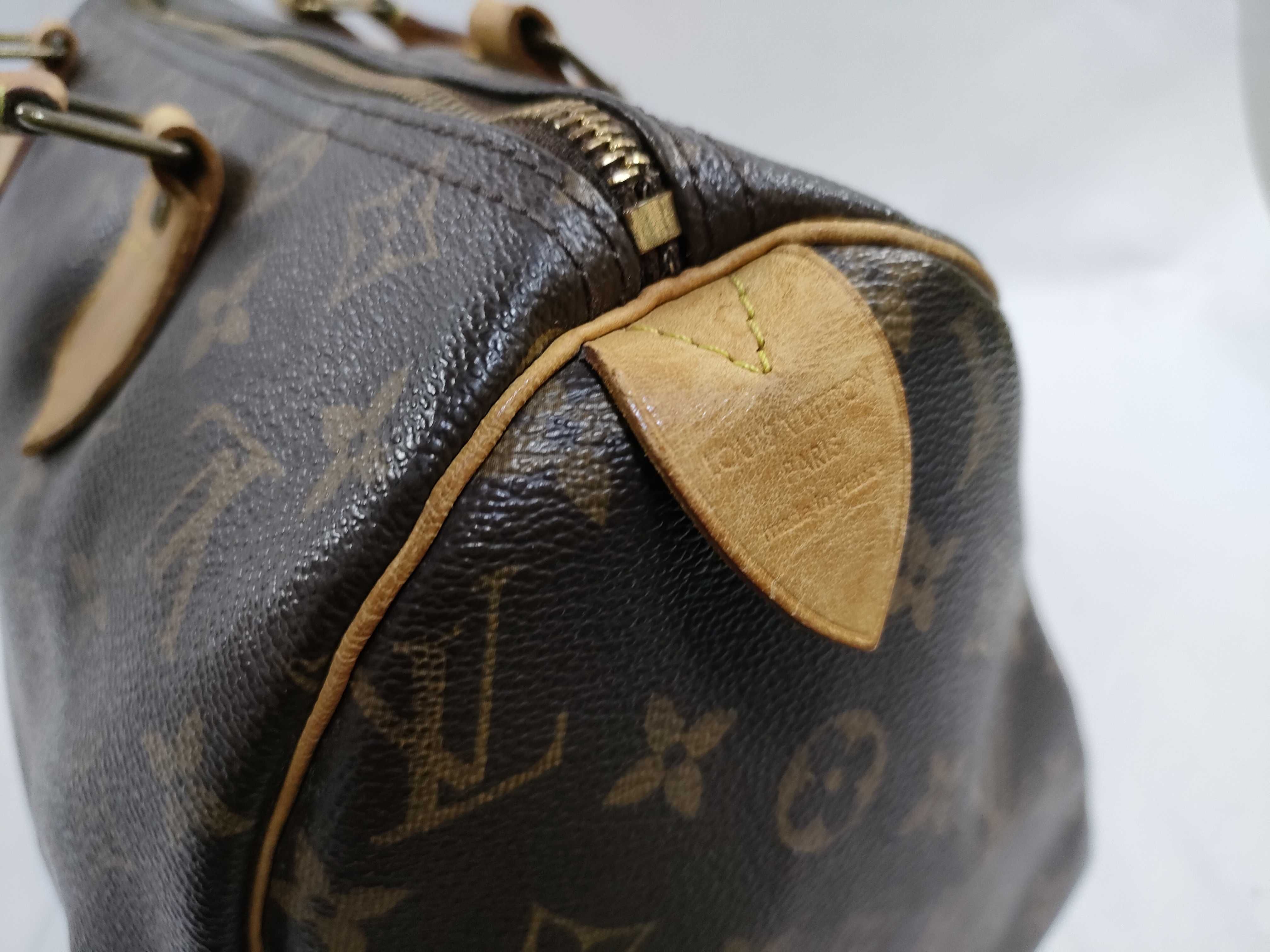 Monogram KR - Monogram Canvas Speedy 30 Tote Bag M41526 - Grade B Boston Bag — view 10
