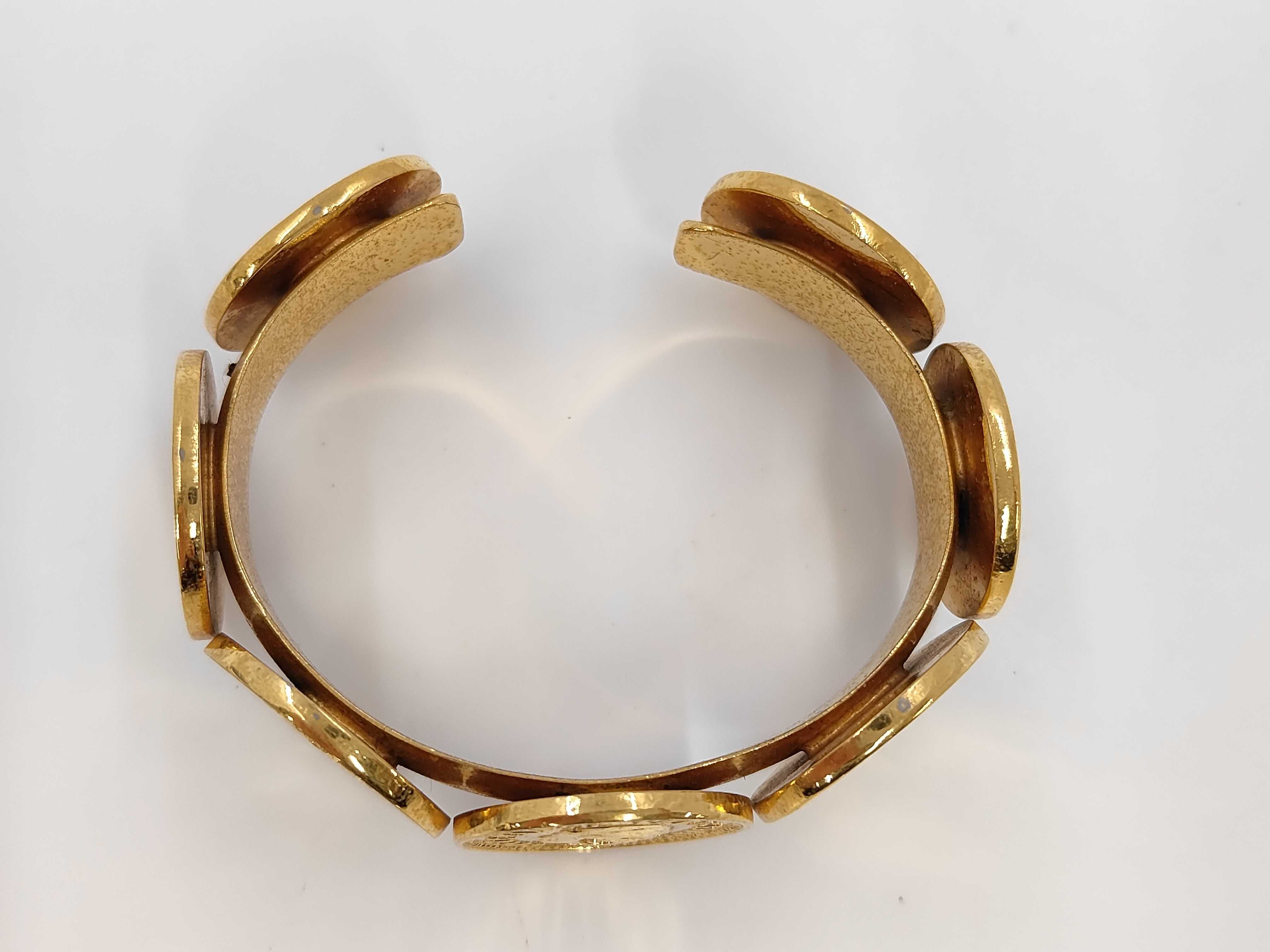 Coin Motif Bracelet Bracelet/Bangle — view 2