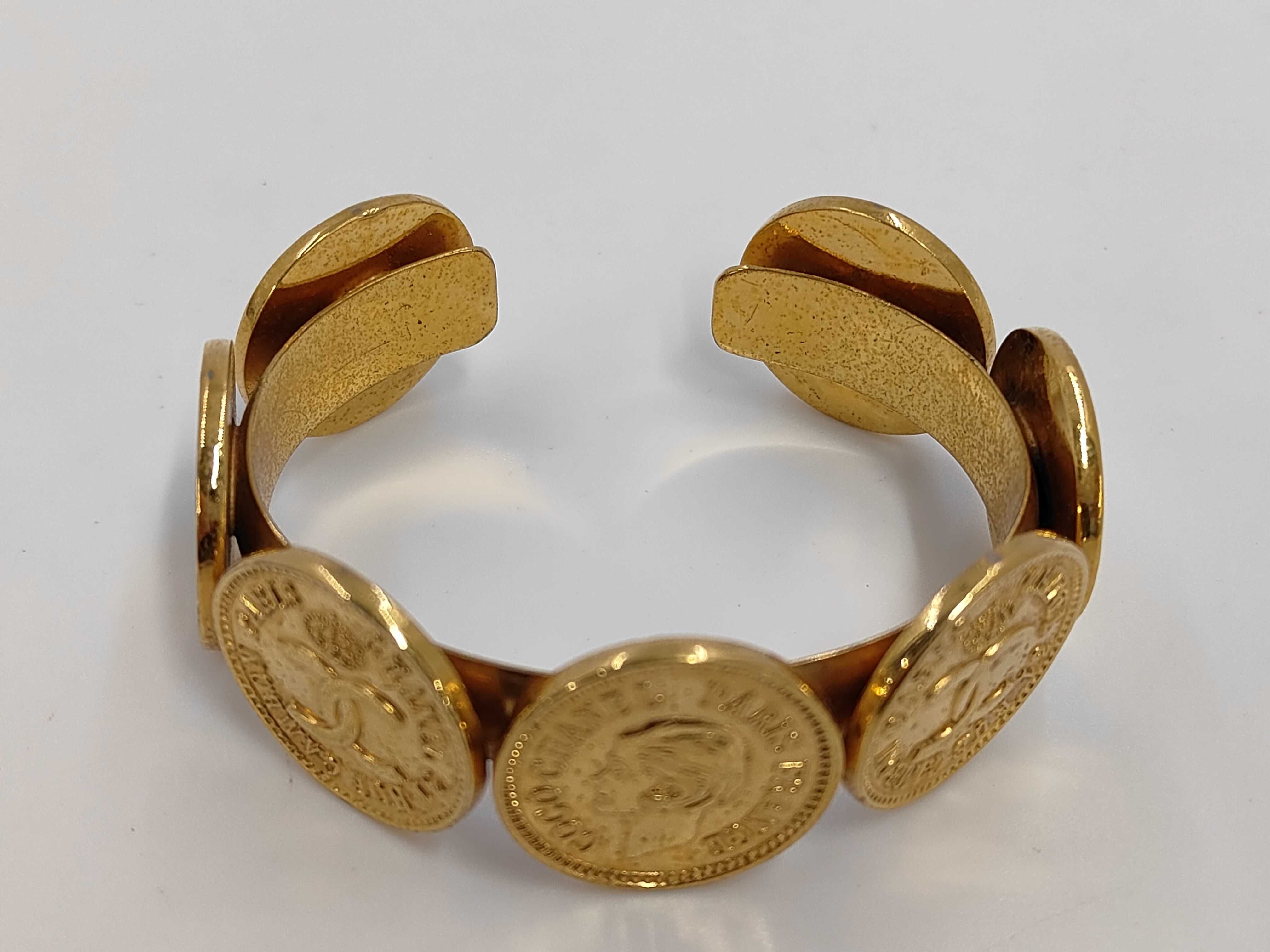 Coin Motif Bracelet Bracelet/Bangle — view 5