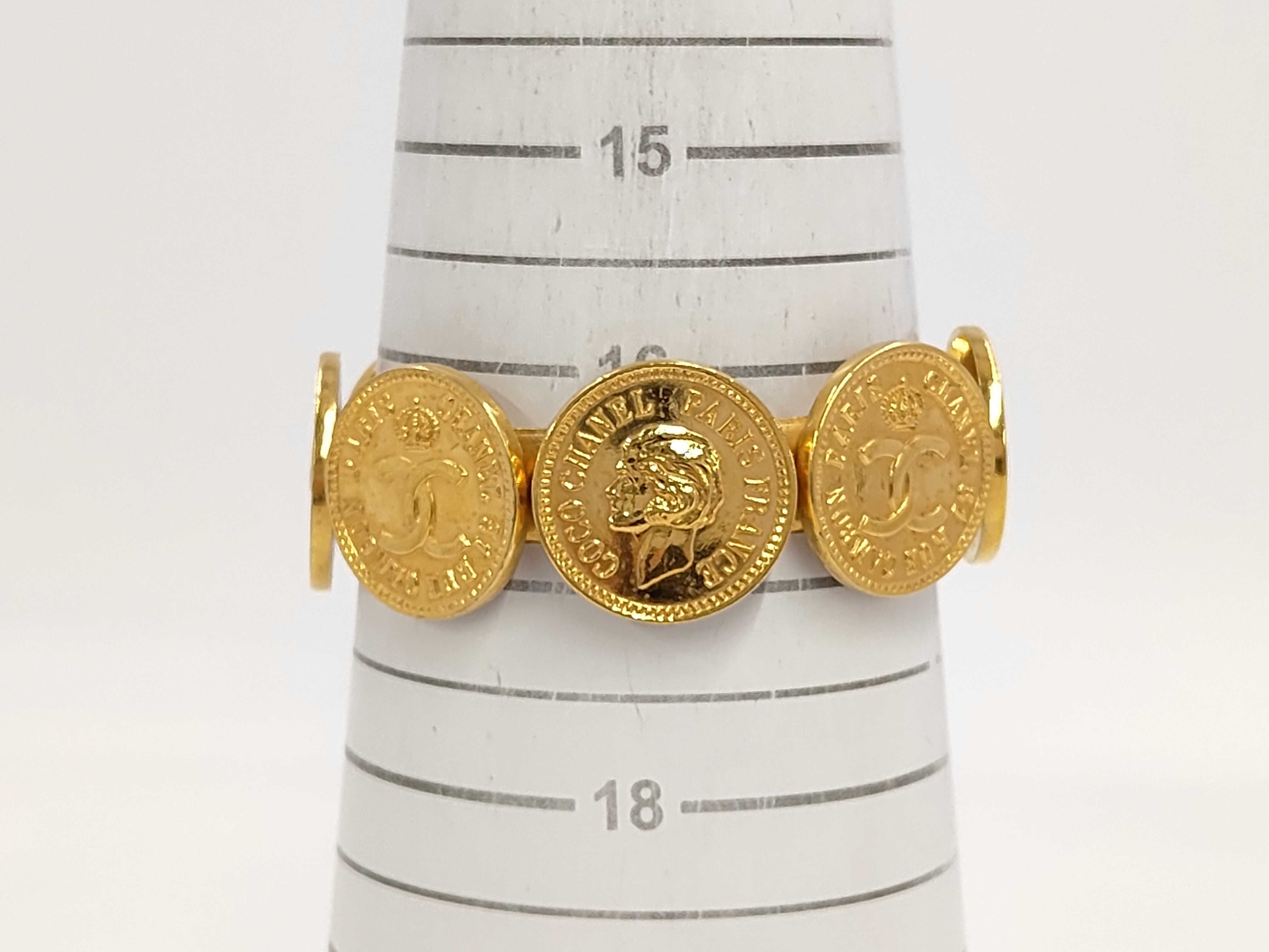 Coin Motif Bracelet Bracelet/Bangle — view 6