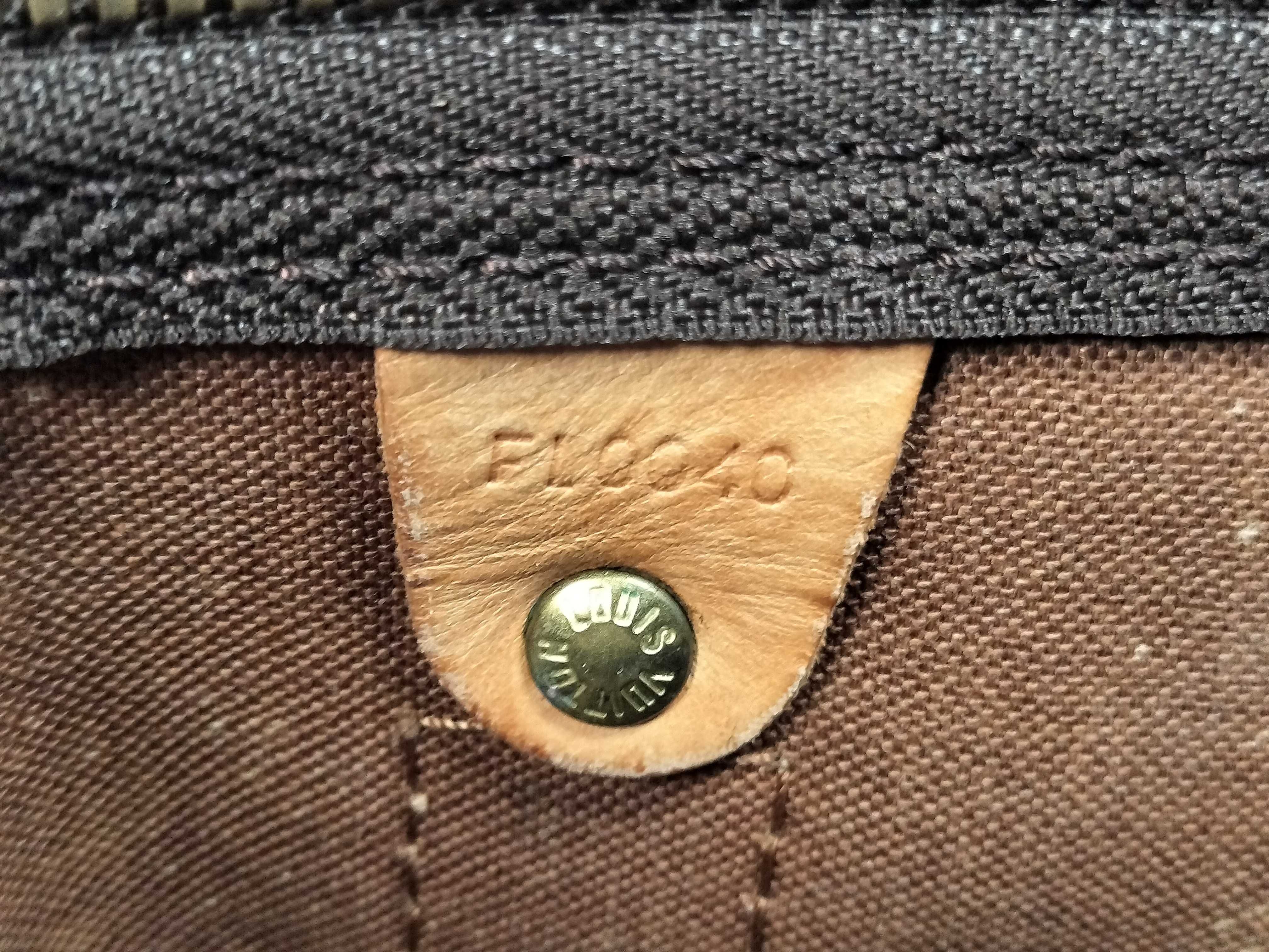 Monogram LOUIS_VUITTON M41426 Keepall 50 FL0040 Name Tag, Handle Boston Bag — view 13