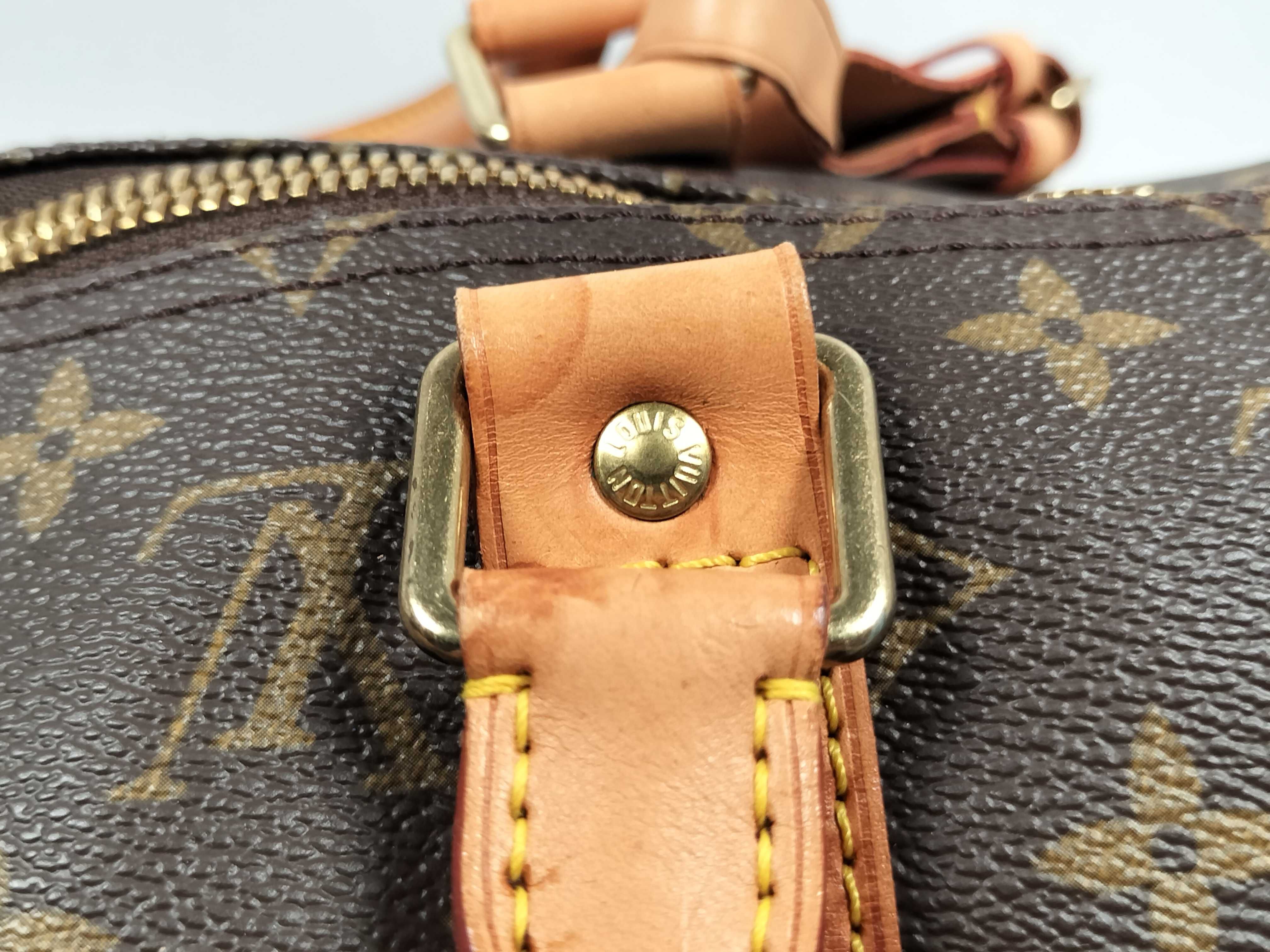 Monogram LOUIS_VUITTON M41426 Keepall 50 FL0040 Name Tag, Handle Boston Bag — view 5
