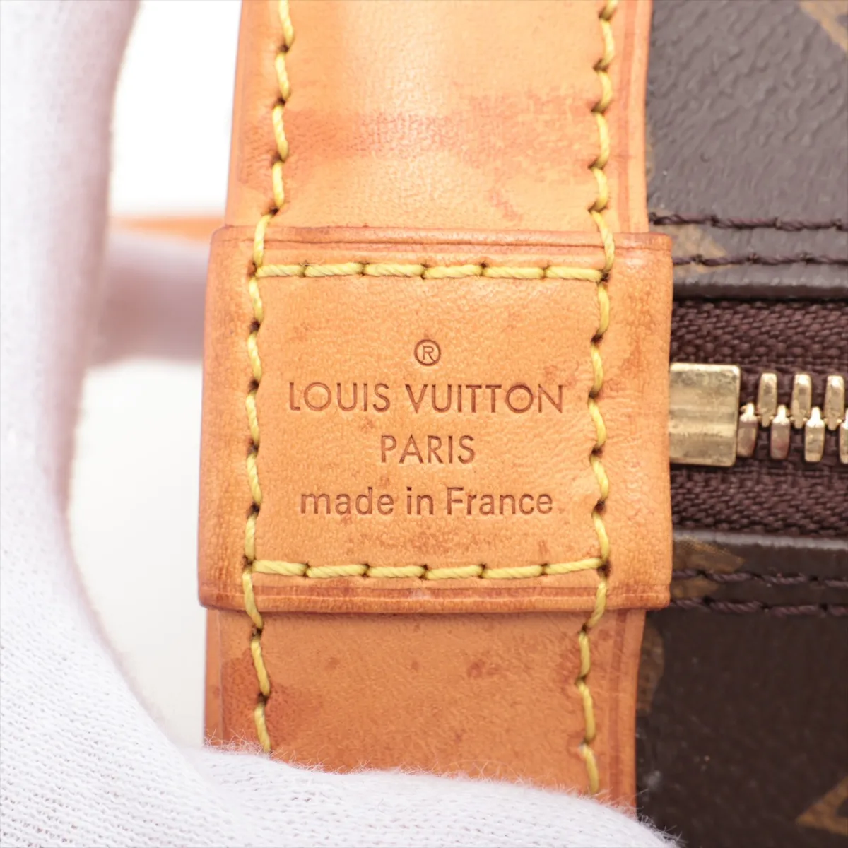 Monogram Alma BB M53152 Brown RFID reaction available — view 10