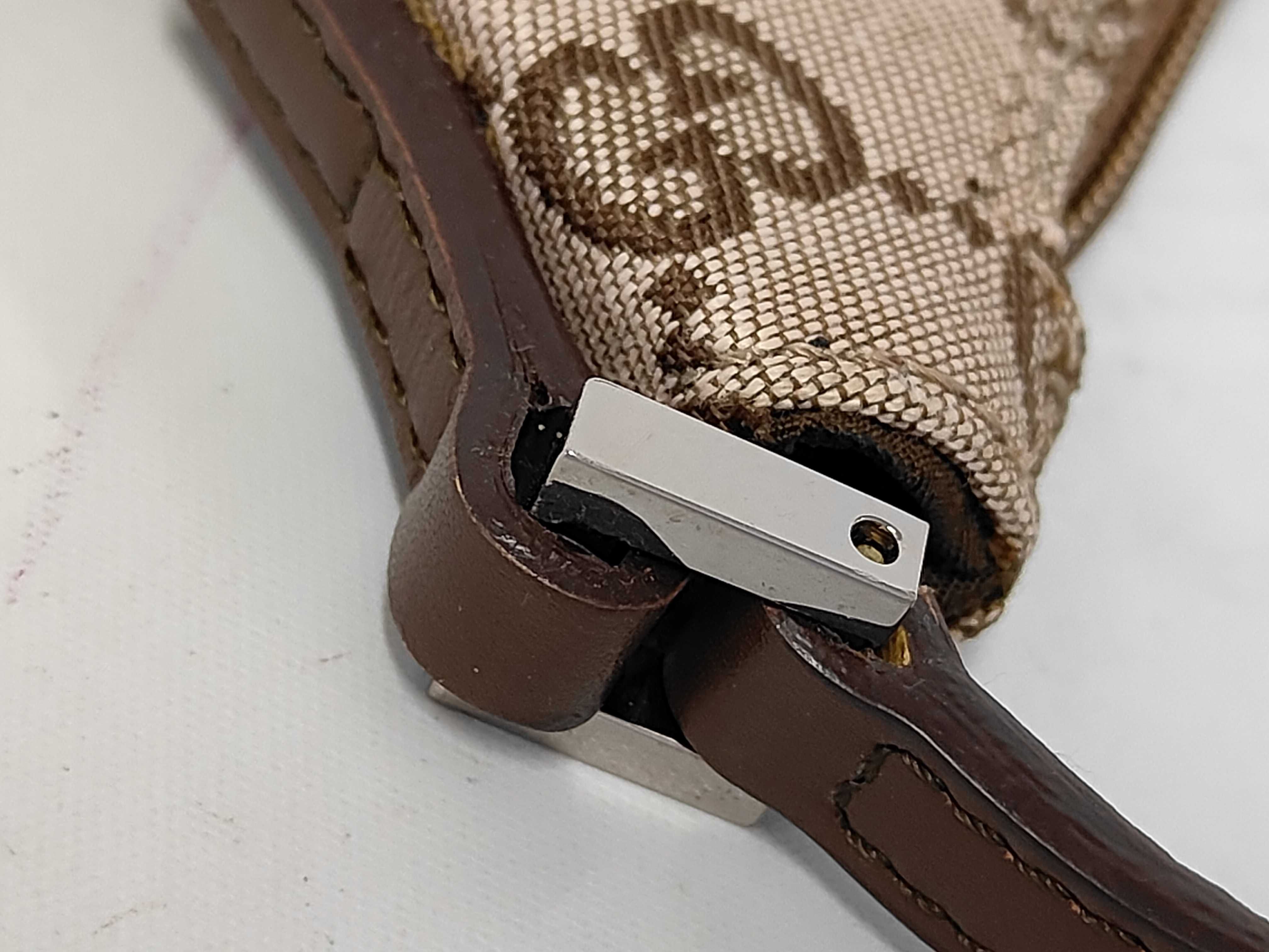 GG Canvas Half Moon Handbag — view 5