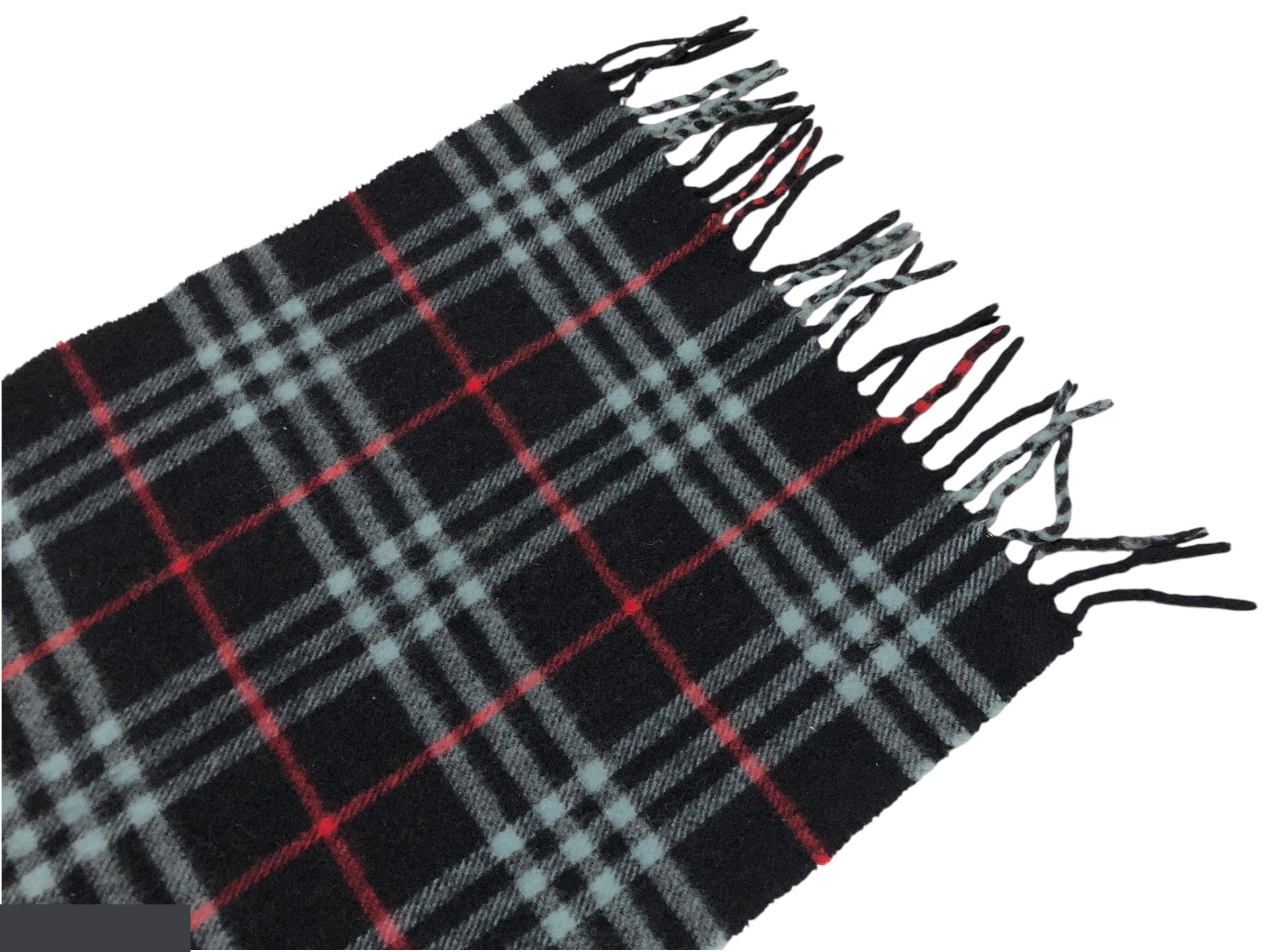 scarf, check pattern, 100% wool. — view 7