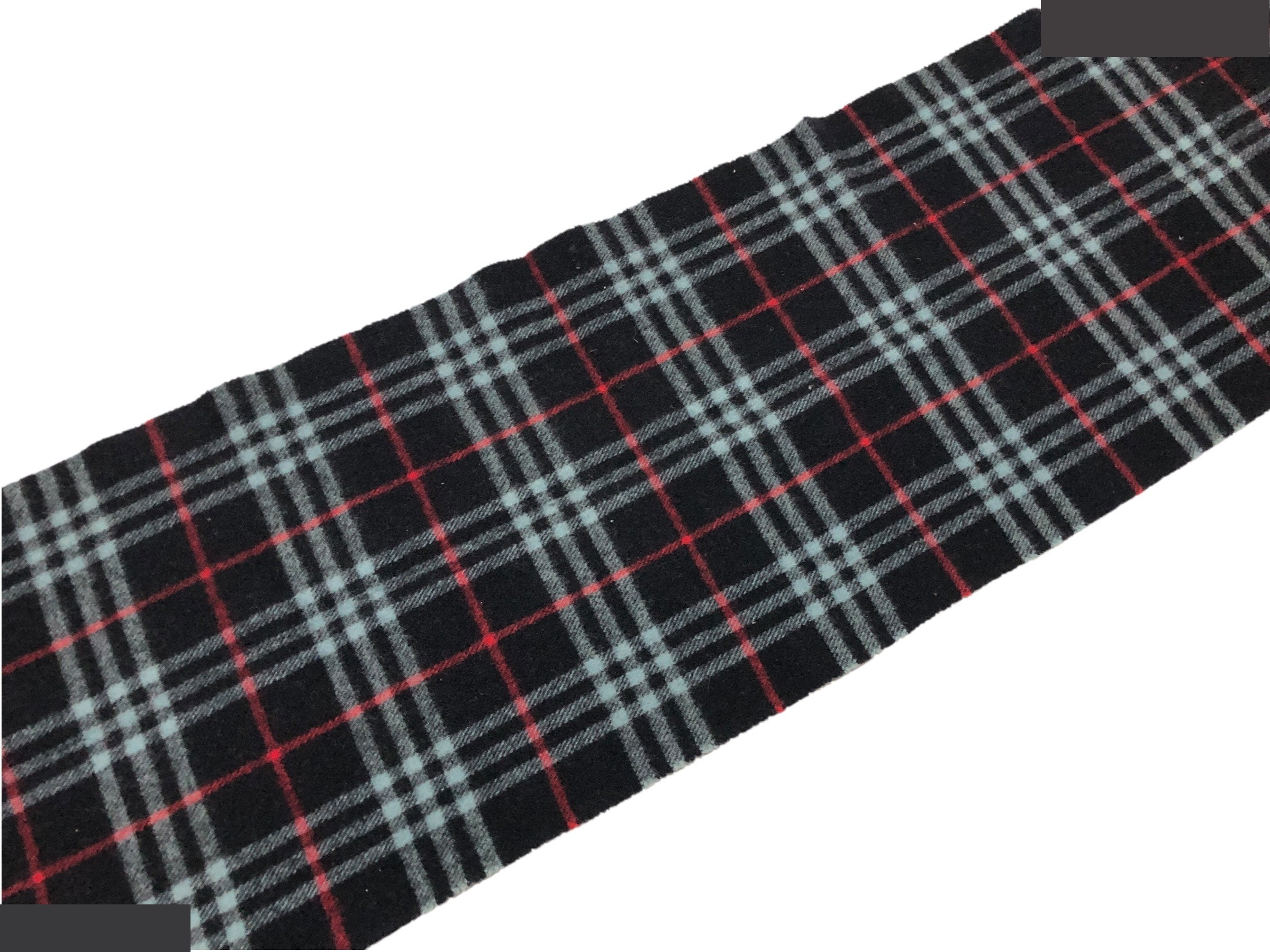 scarf, check pattern, 100% wool. — view 8