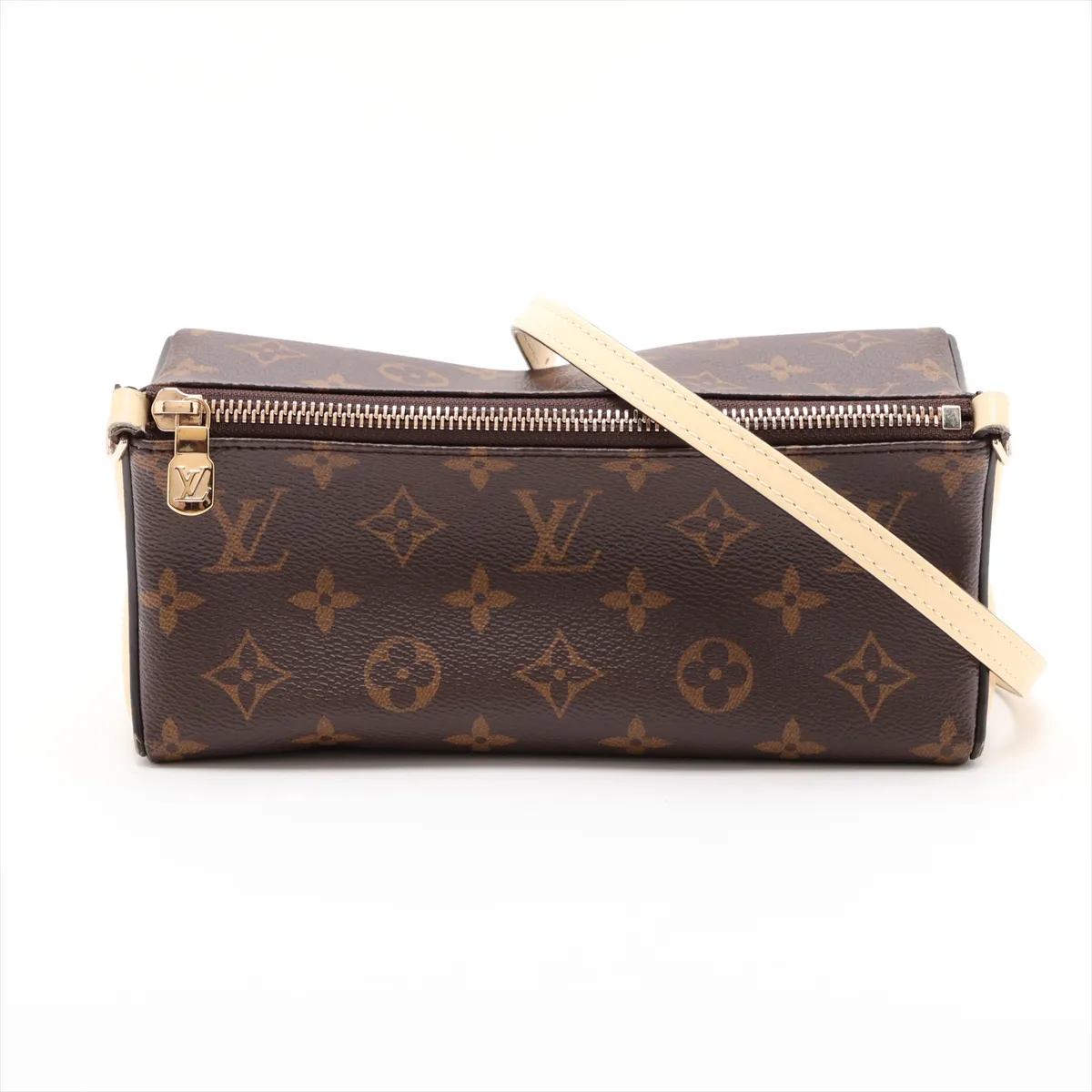 Monogram Bloom Pouch M11672 Brown, no strap, RFID detected.