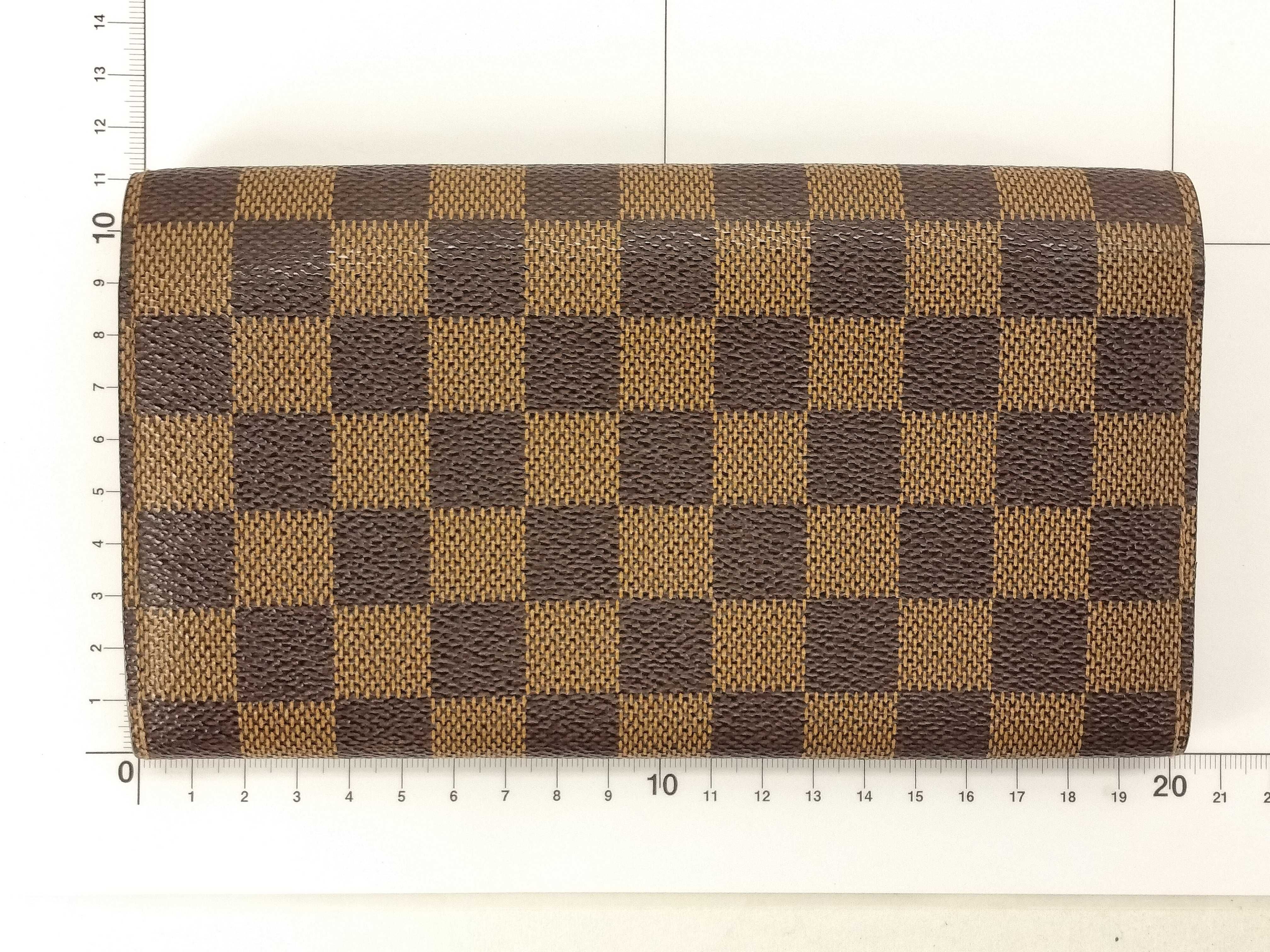 Damier Louis Vuitton Pochette Portemonnaie Credit Long Wallet Damier N61725 Wallet — view 2