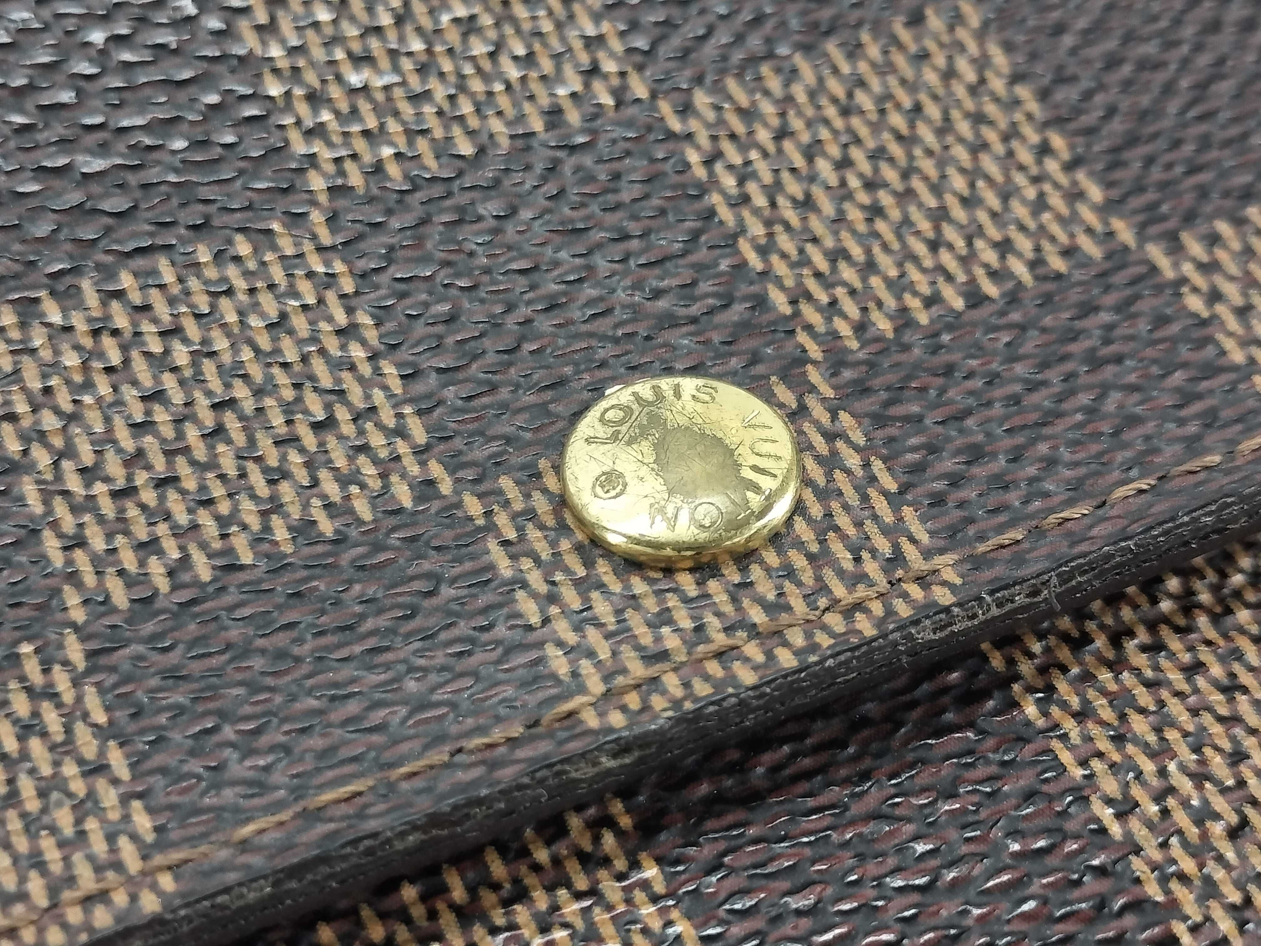 Damier Louis Vuitton Pochette Portemonnaie Credit Long Wallet Damier N61725 Wallet — view 12