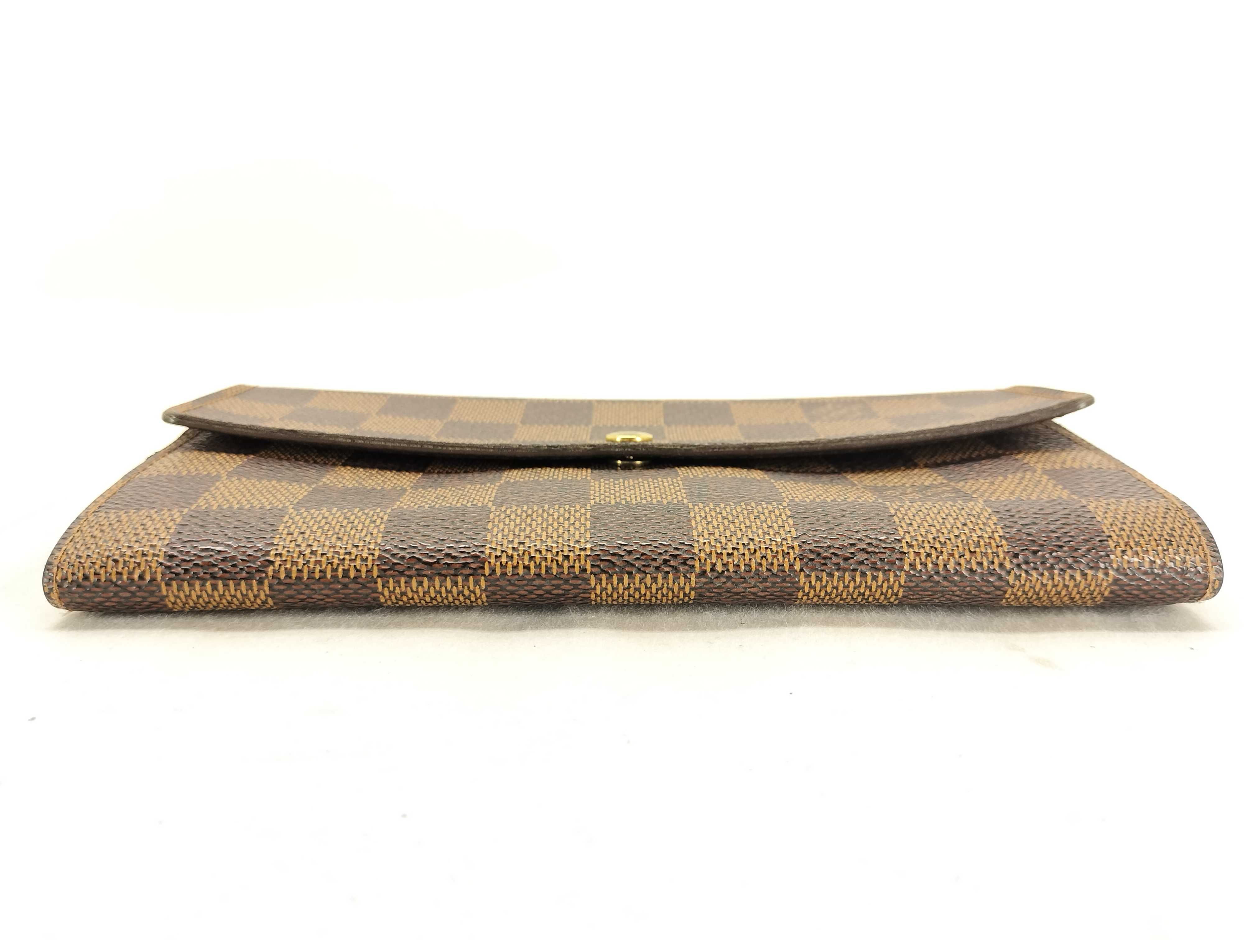 Damier Louis Vuitton Pochette Portemonnaie Credit Long Wallet Damier N61725 Wallet — view 13