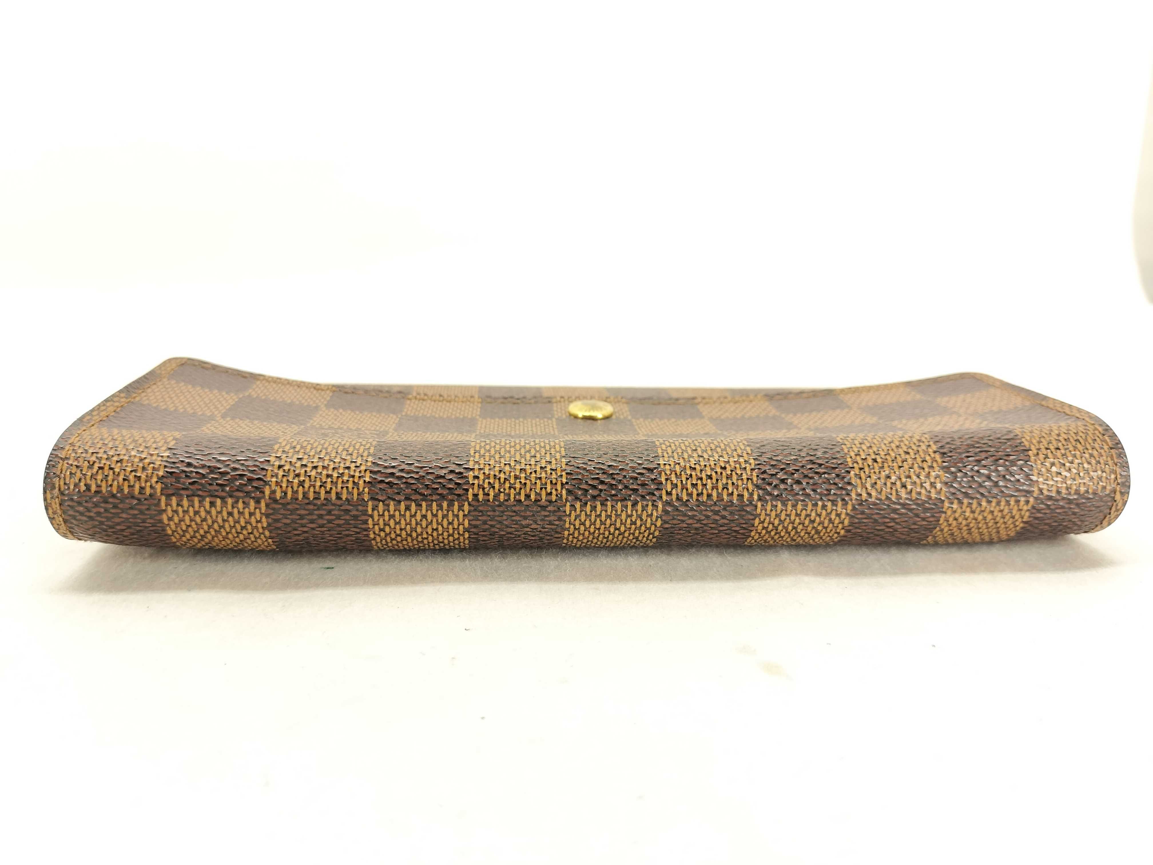 Damier Louis Vuitton Pochette Portemonnaie Credit Long Wallet Damier N61725 Wallet — view 15