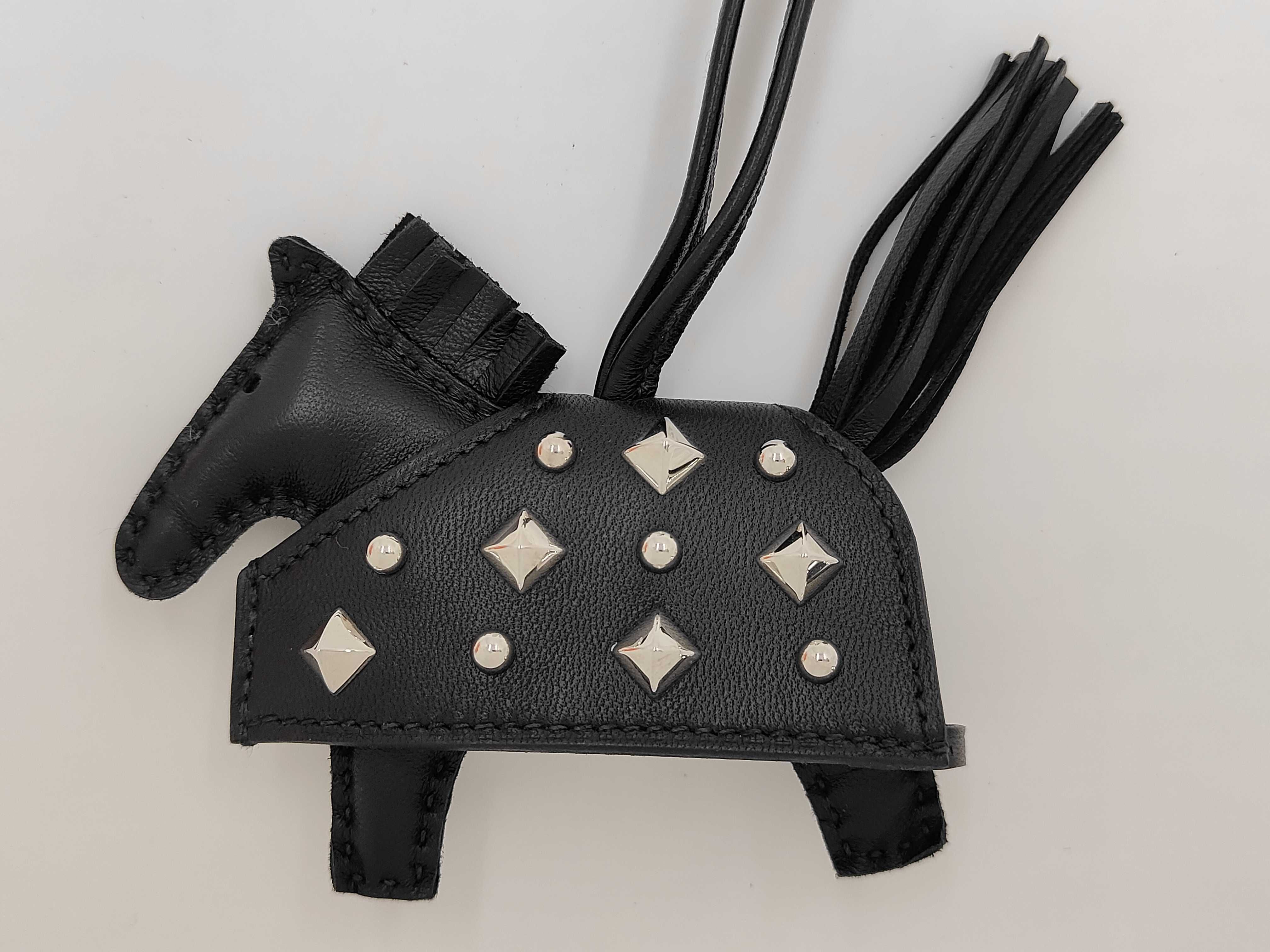Rodeo Robeo Lock PM K:2025 Charm Agneau Milo Black Other Accessories — view 3