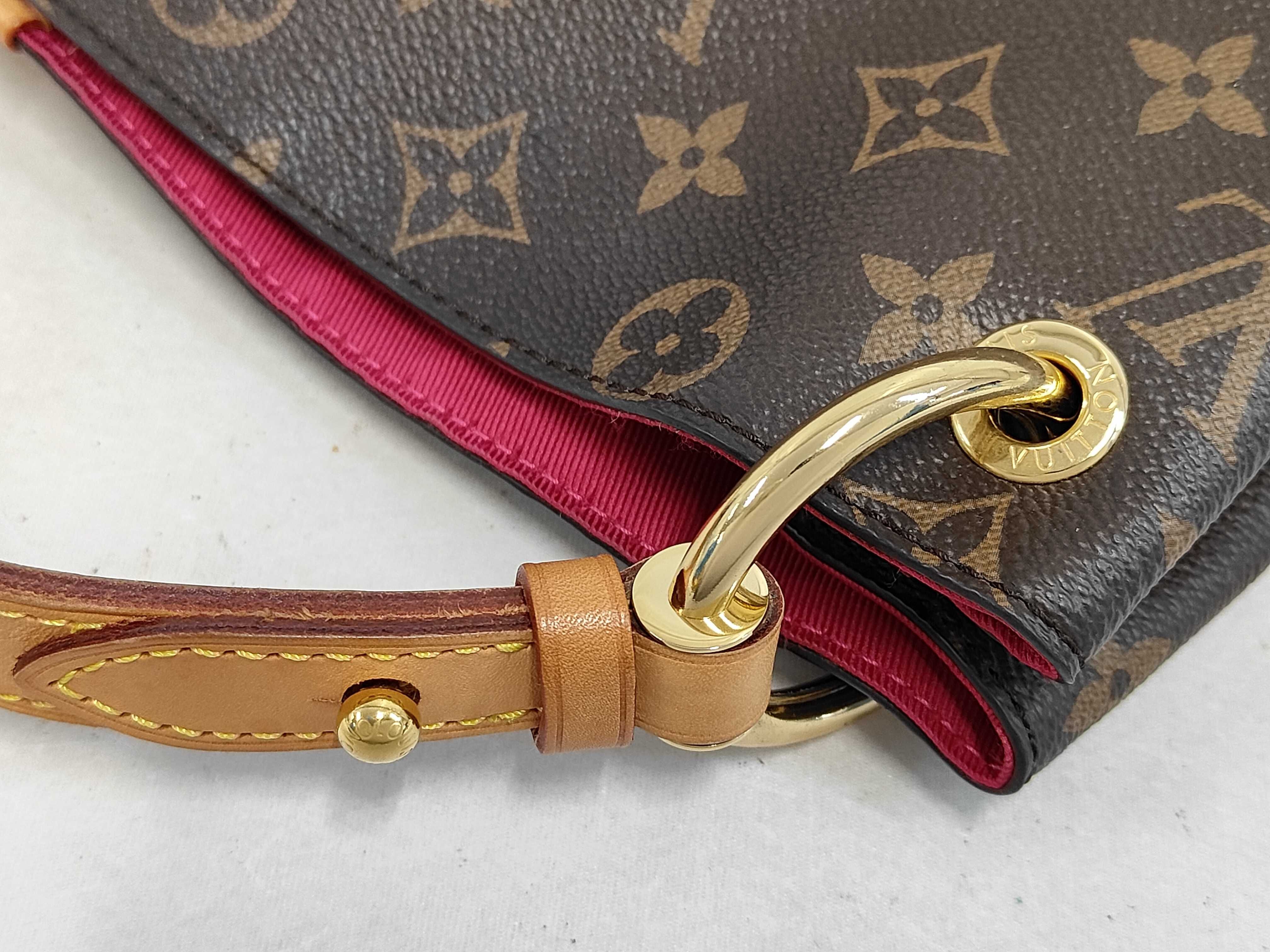 Monogram Graceful Shoulder Bag, PVC Coated Canvas PM M43700 RFID Shoulder Bag — view 7