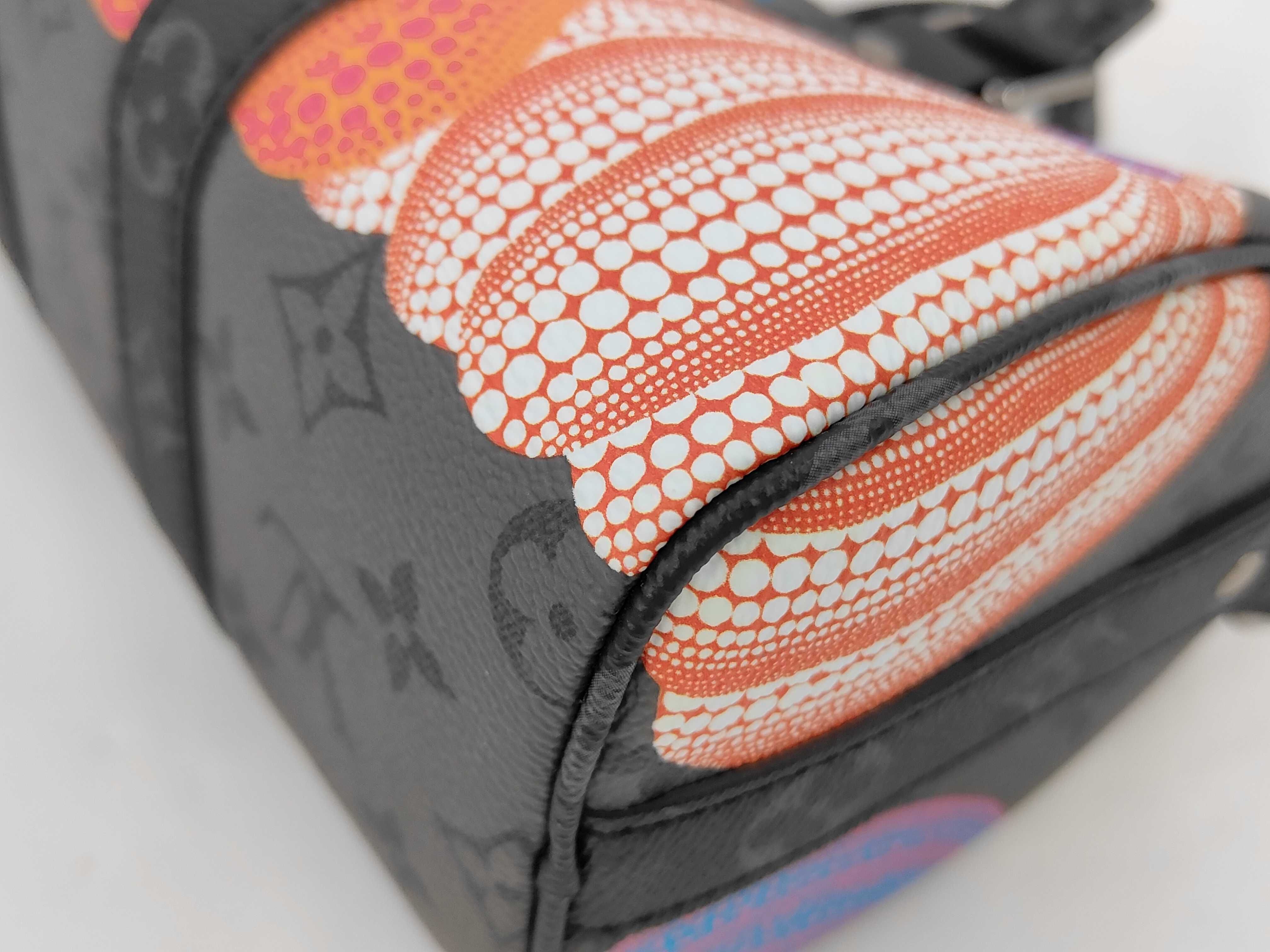 Monogram M46437 Keepall Bandouliere 25 Yayoi Kusama Boston Bag — view 4