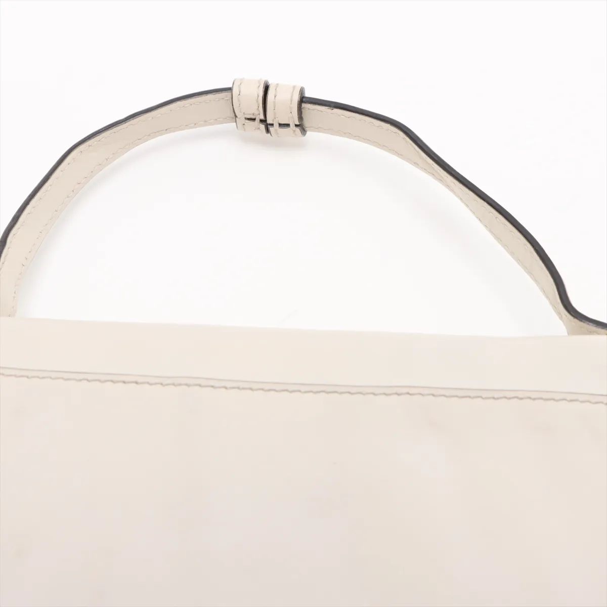 Zumi Leather 2WAY Handbag White 564718 — view 6