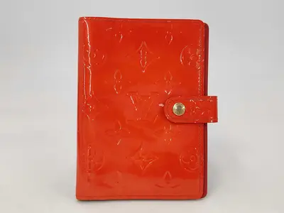 Vernis Agenda PM Rouge CA0015 Notebook Cover
