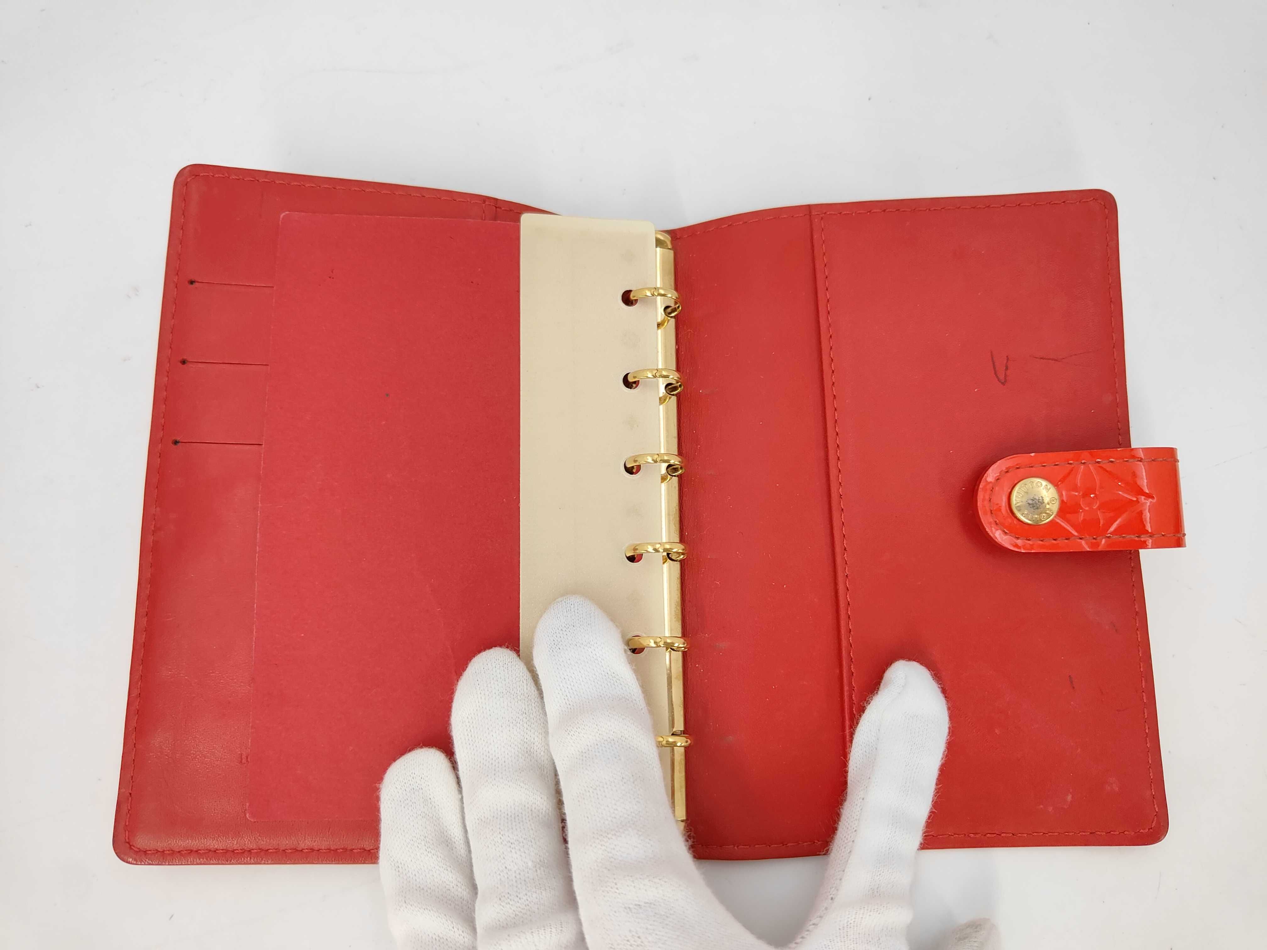 Vernis Agenda PM Rouge CA0015 Notebook Cover — view 4