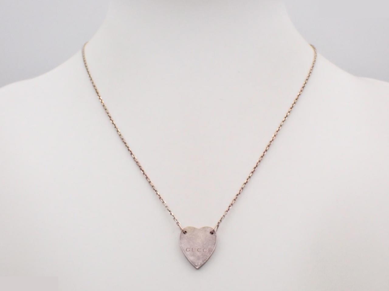 Heart Necklace, SV925, 8.25g, Chain approx. 46cm — view 3