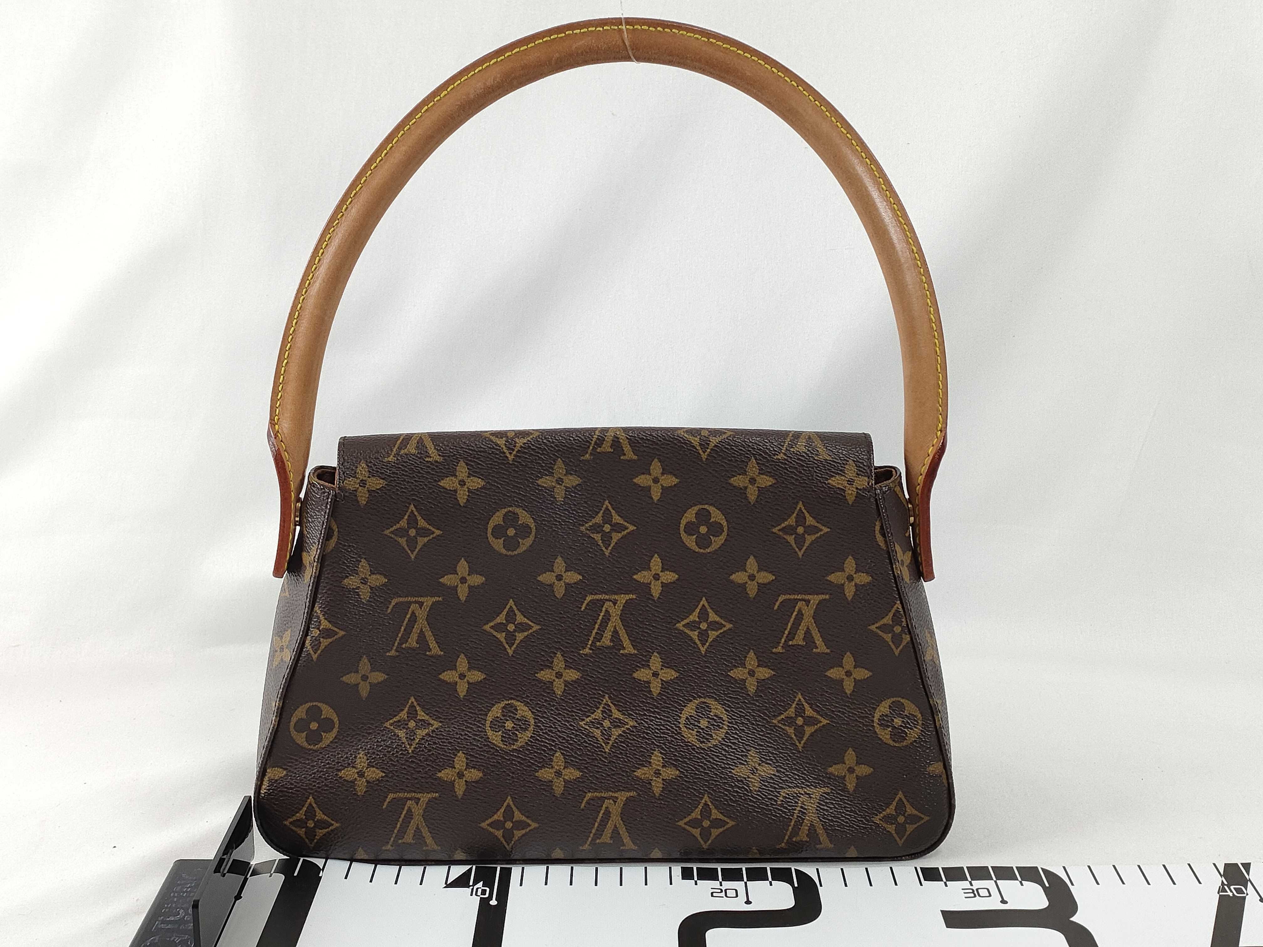 Monogram Mini Looping Handbag (Monogram Canvas, Box & Dust Bag) — view 2