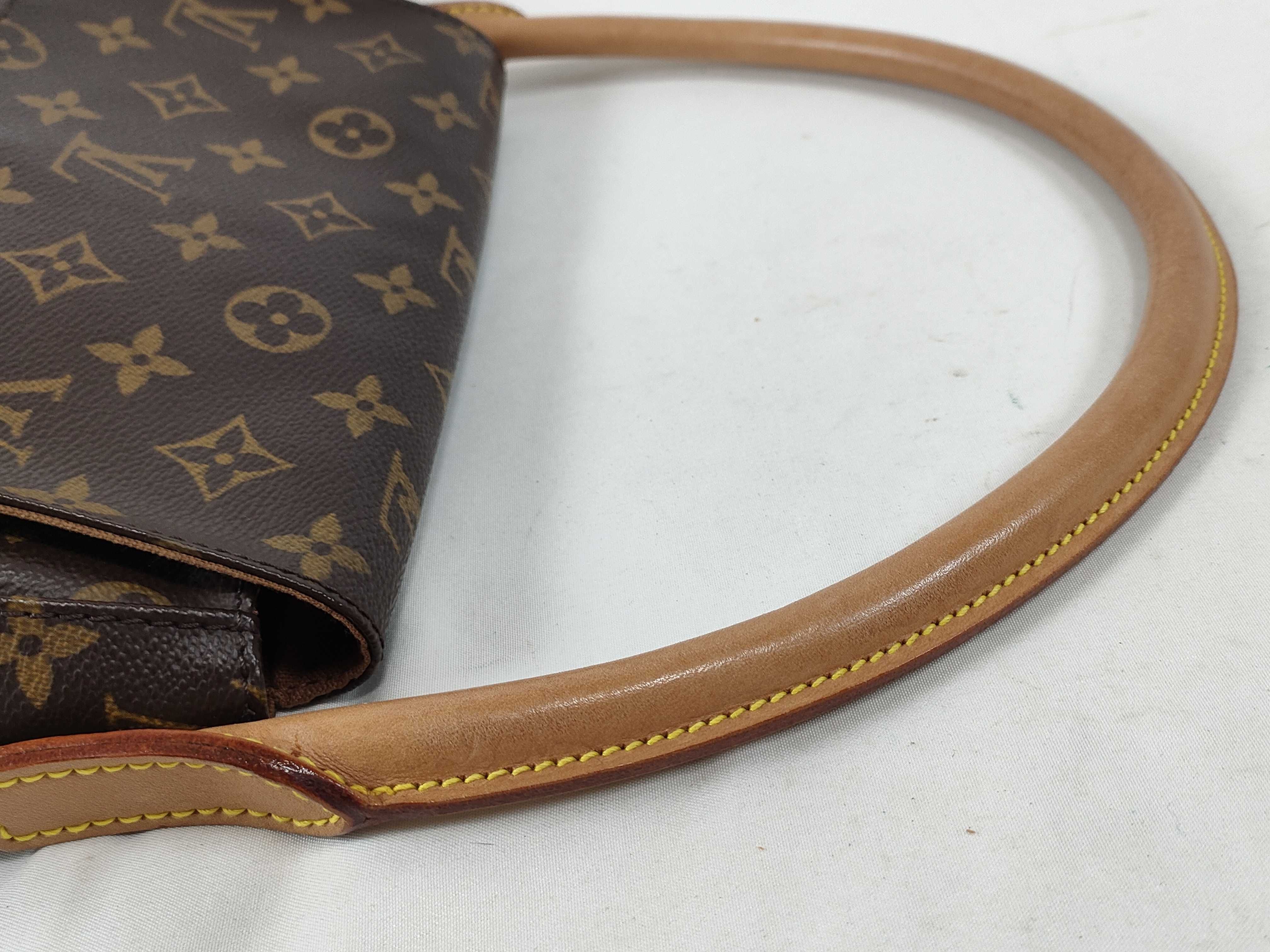 Monogram Mini Looping Handbag (Monogram Canvas, Box & Dust Bag) — view 3