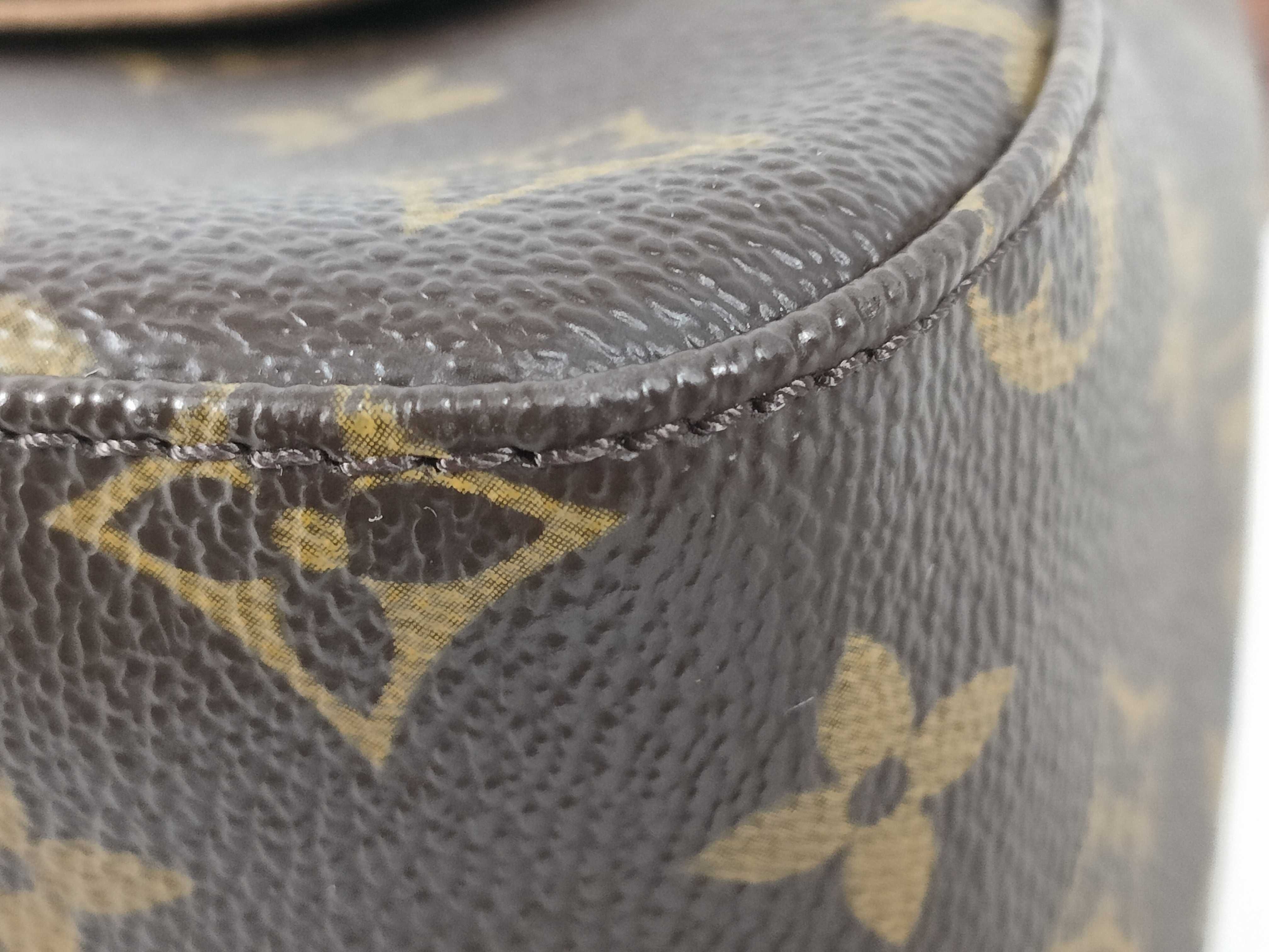 Monogram Mini Looping Handbag (Monogram Canvas, Box & Dust Bag) — view 6