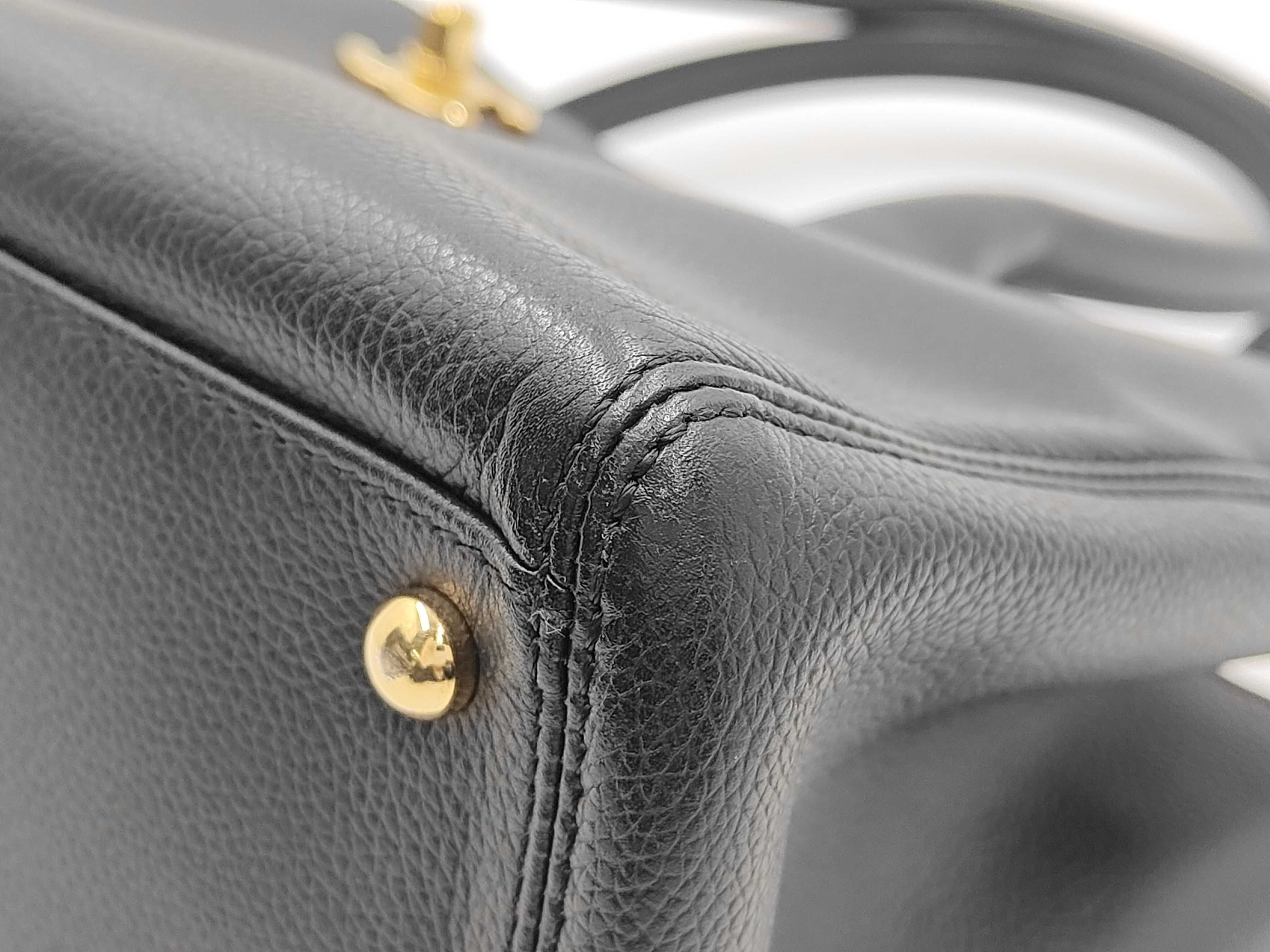 Executive Tote Bag, Black, with pouch and guarantee card, serial number in the 17th range. — view 7