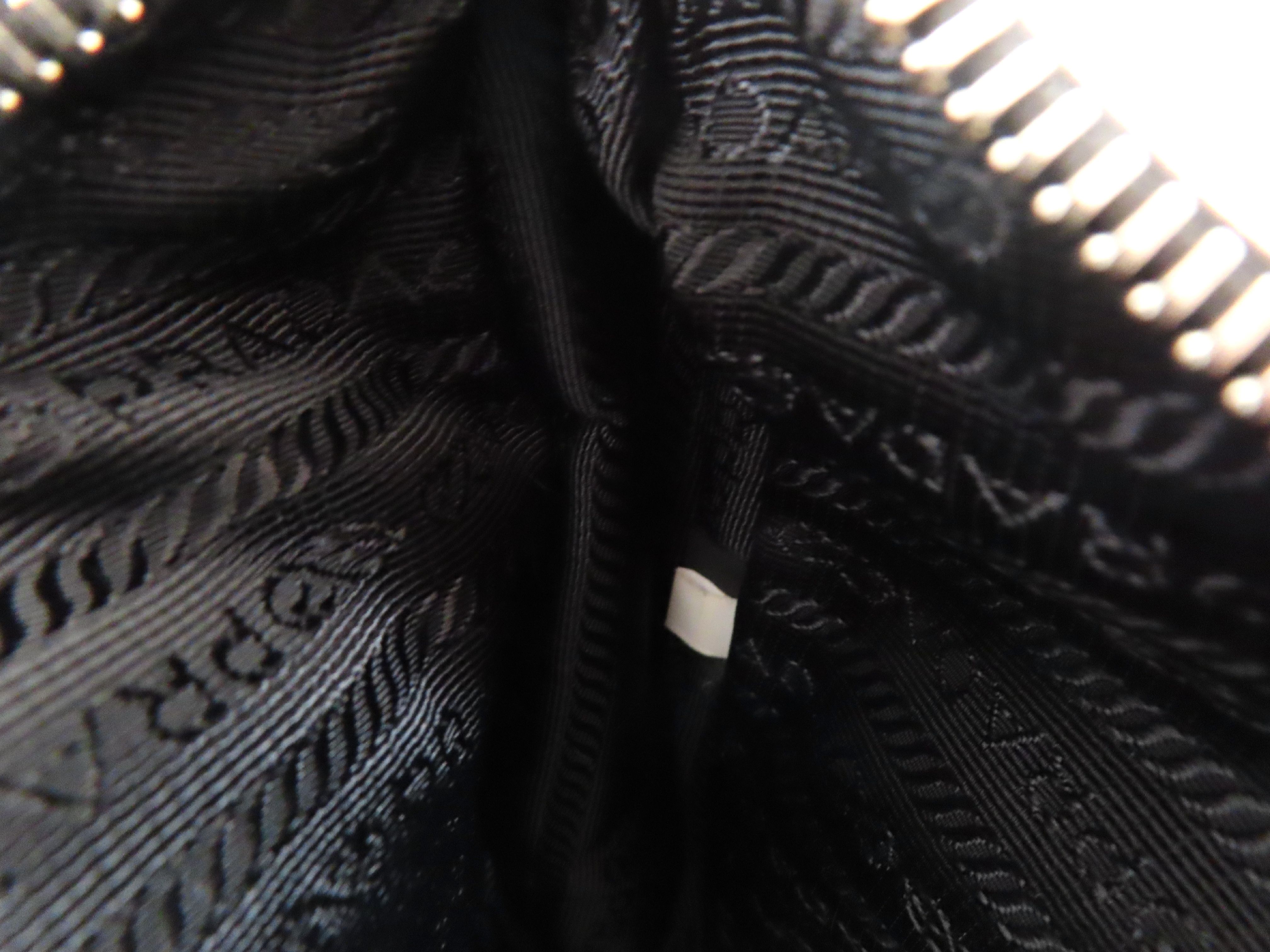 Re-Edition 2005 Nylon 1BH204 Black ST*2 Pouch Keyring Clochette Bag — view 8