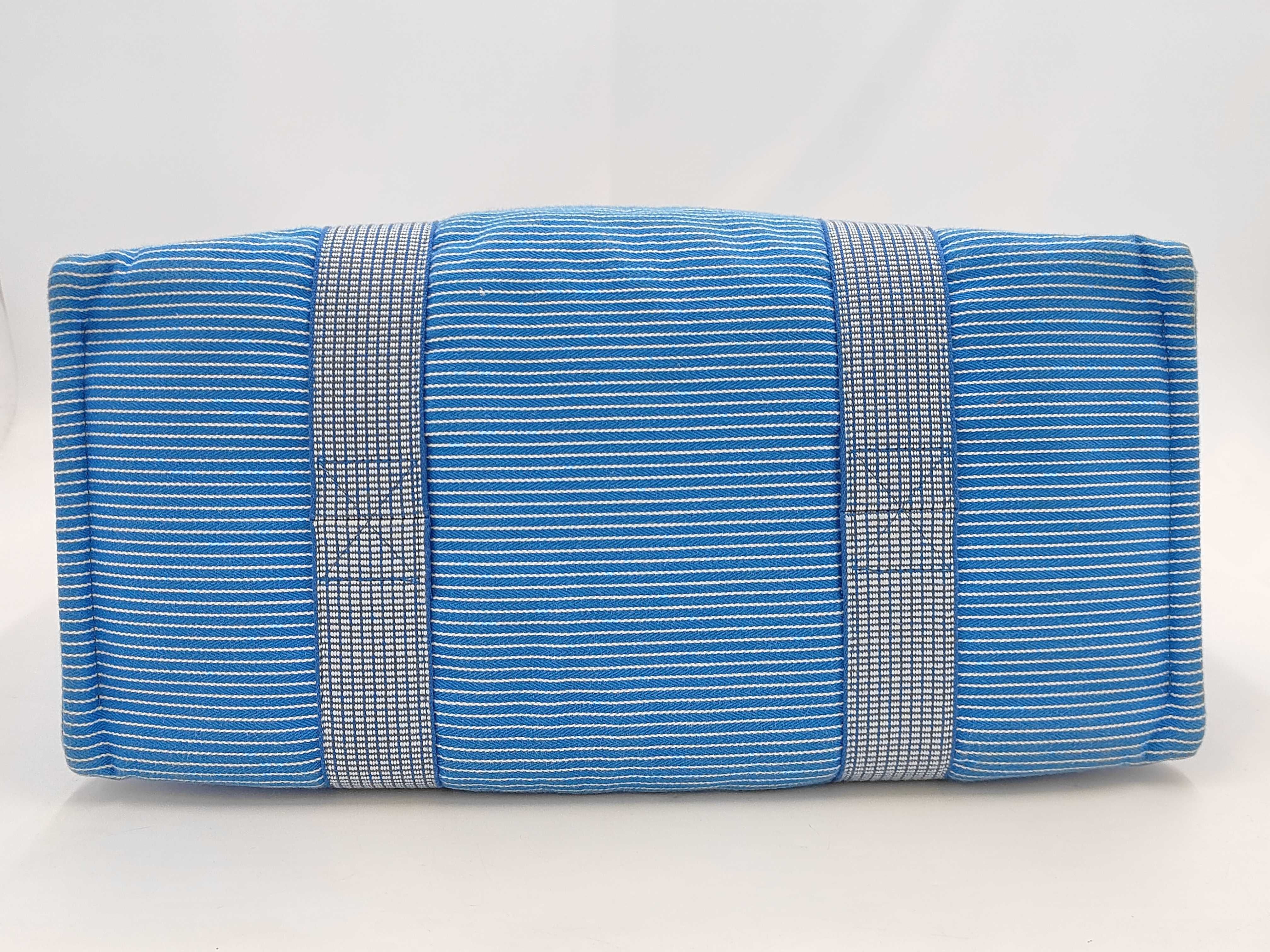 Caval Stripe Tote Bag, Blue Handbag — view 3