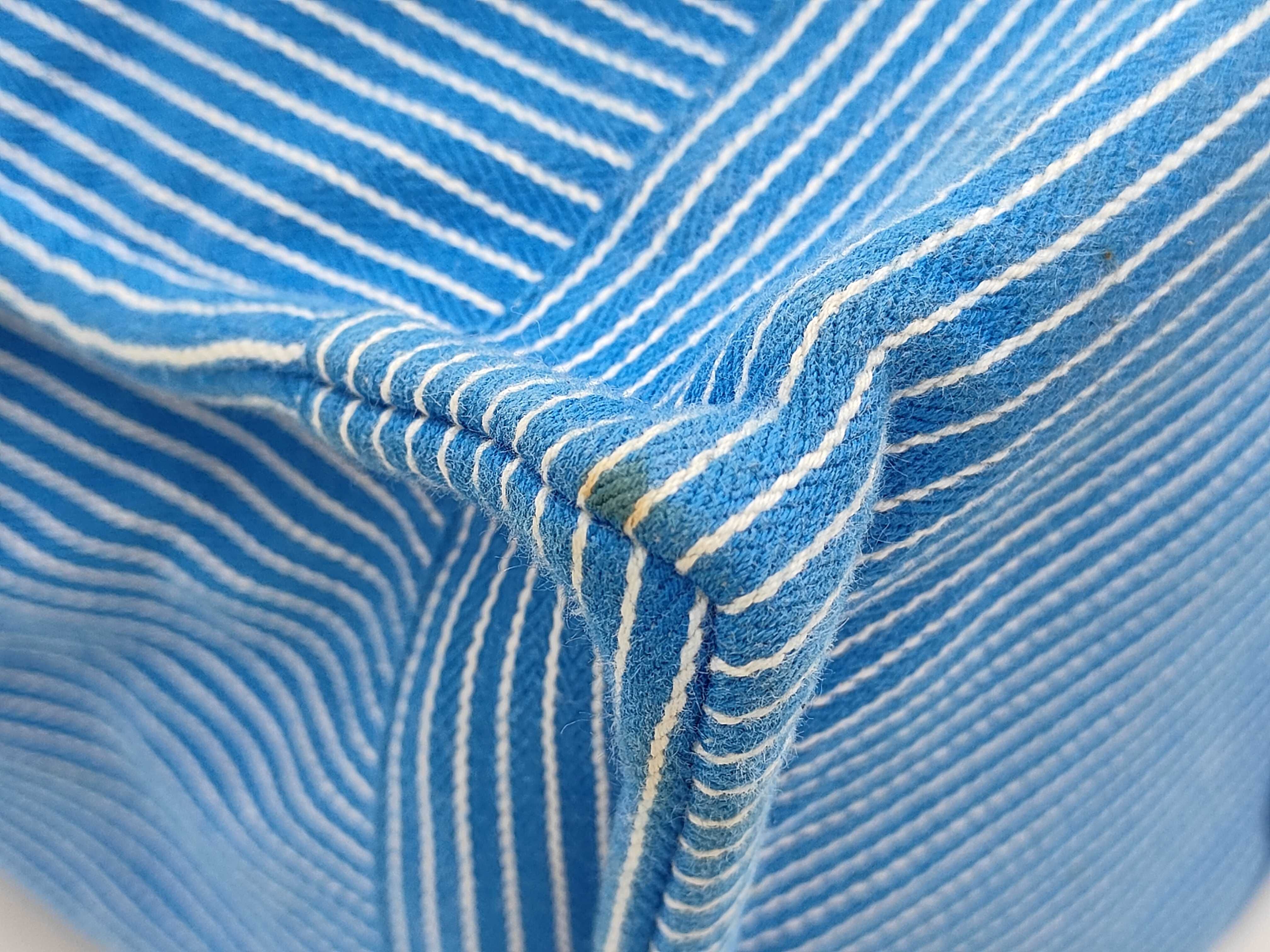 Caval Stripe Tote Bag, Blue Handbag — view 5