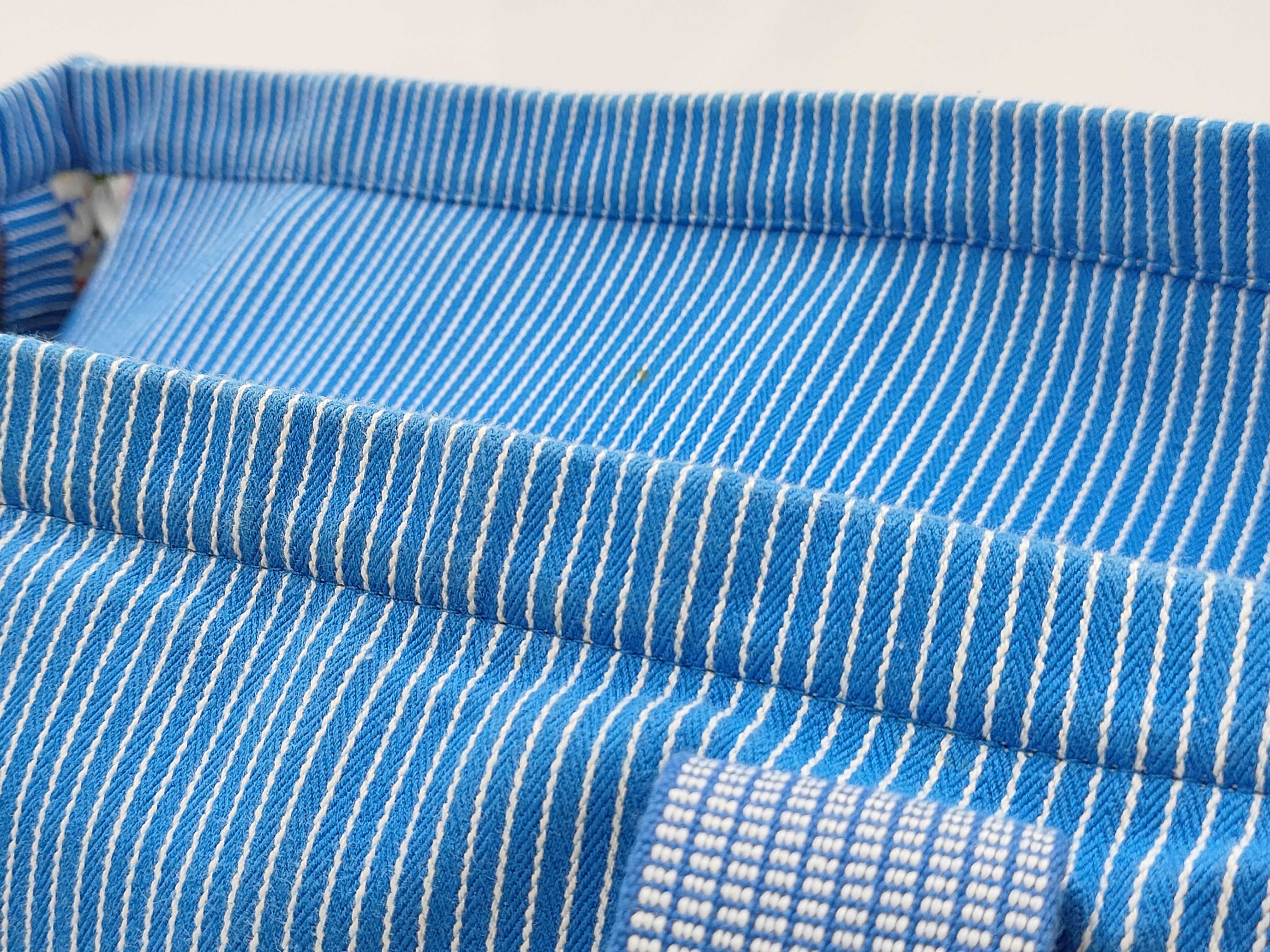 Caval Stripe Tote Bag, Blue Handbag — view 10
