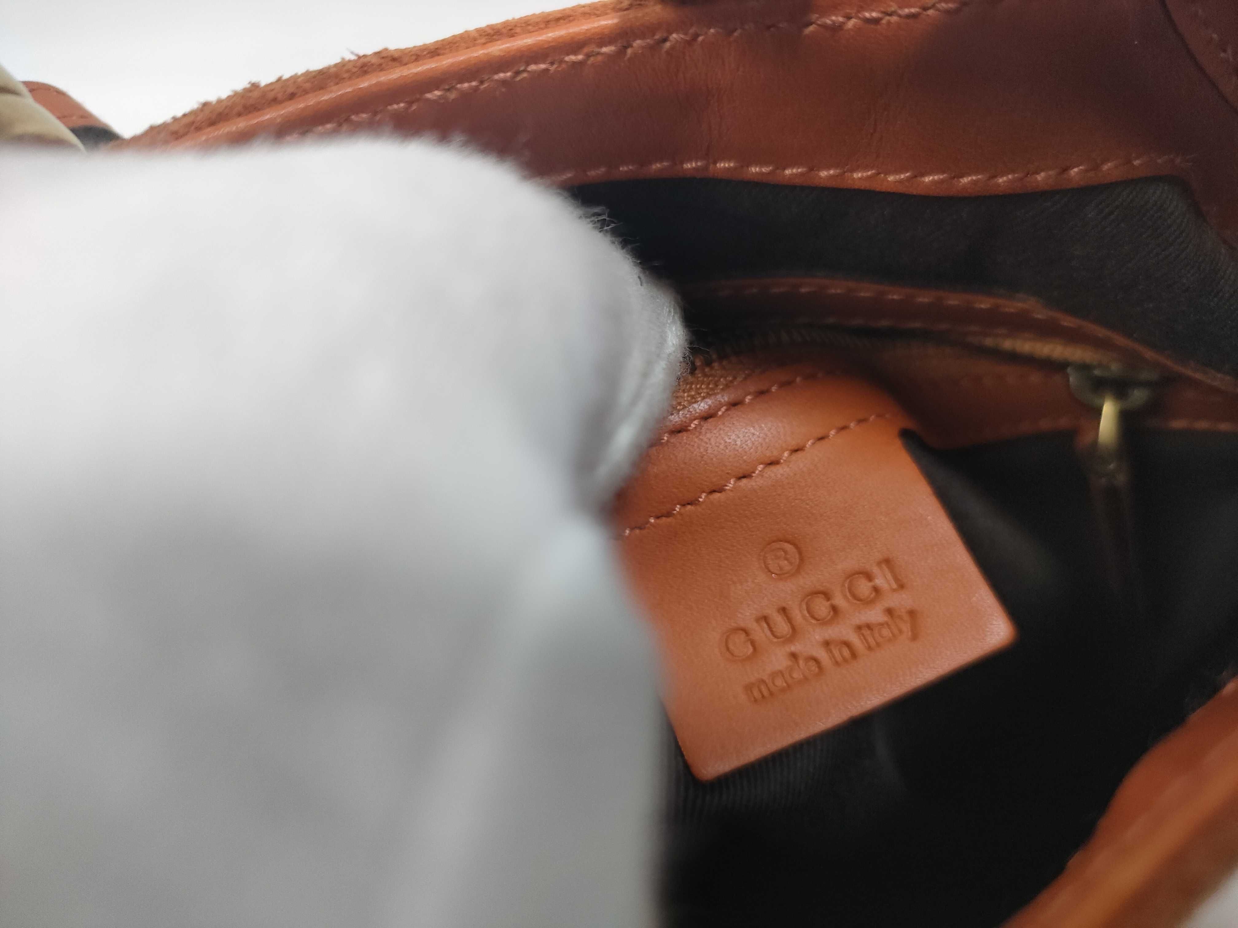GG Canvas Suede New Jackie One-Shoulder Bag — view 15