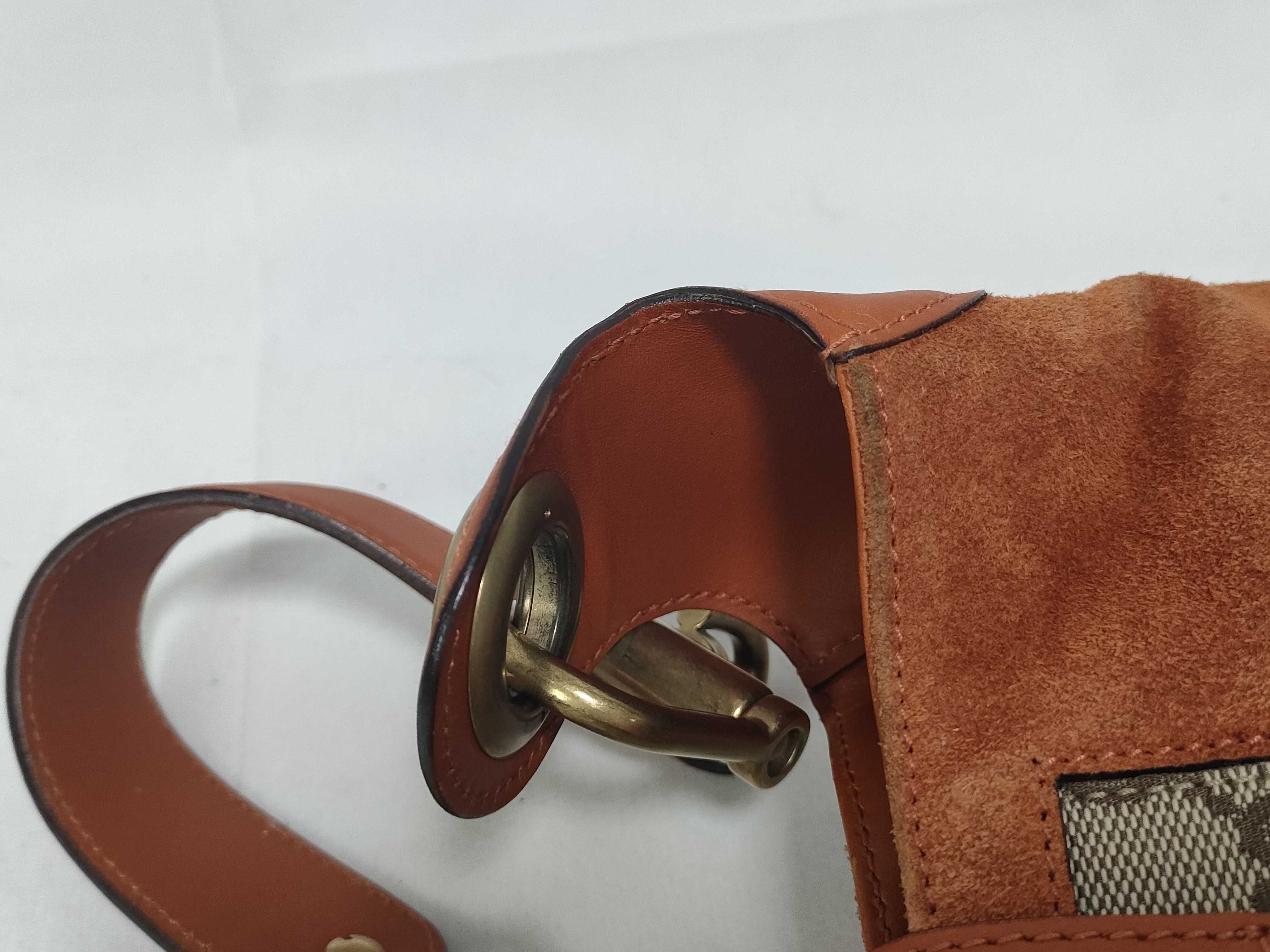 GG Canvas Suede New Jackie One-Shoulder Bag — view 8