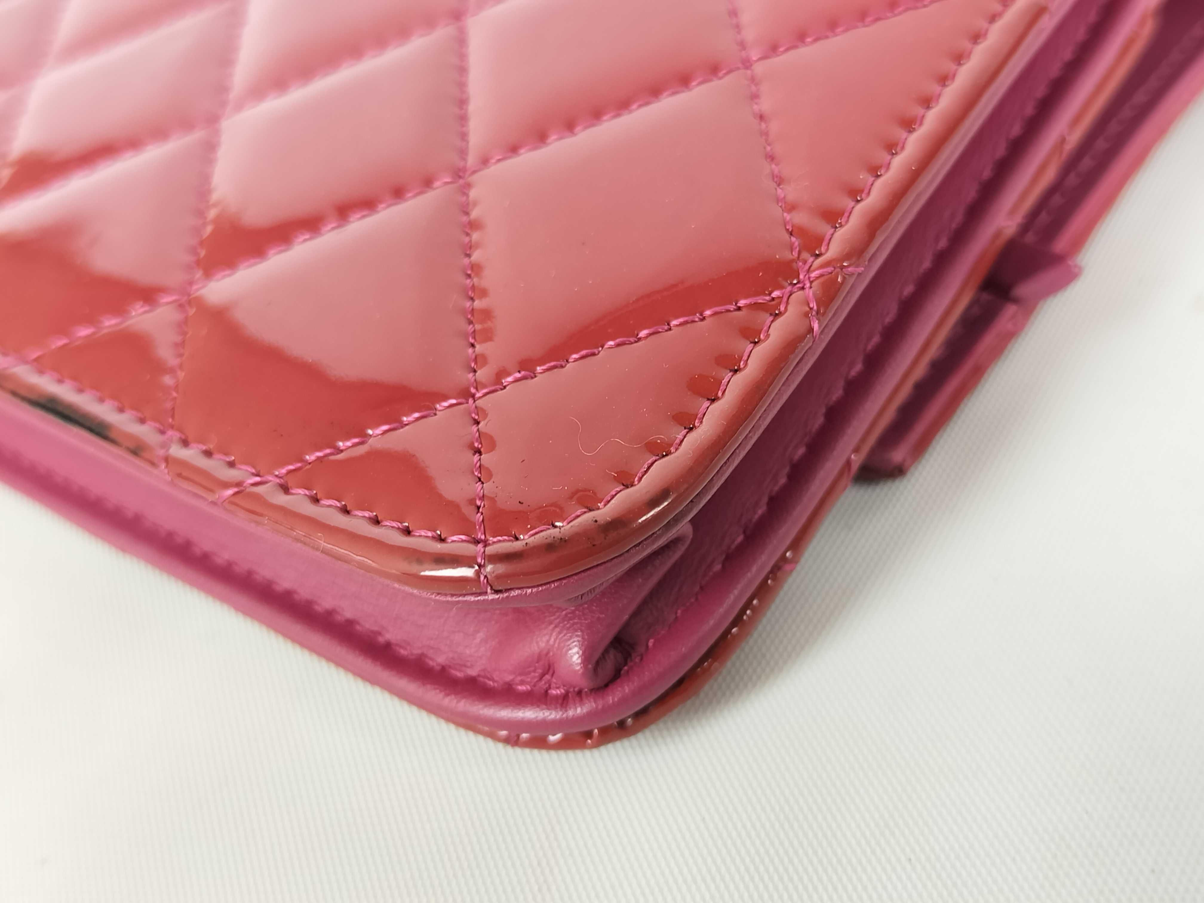 Enamel Patent Chain Wallet — view 3