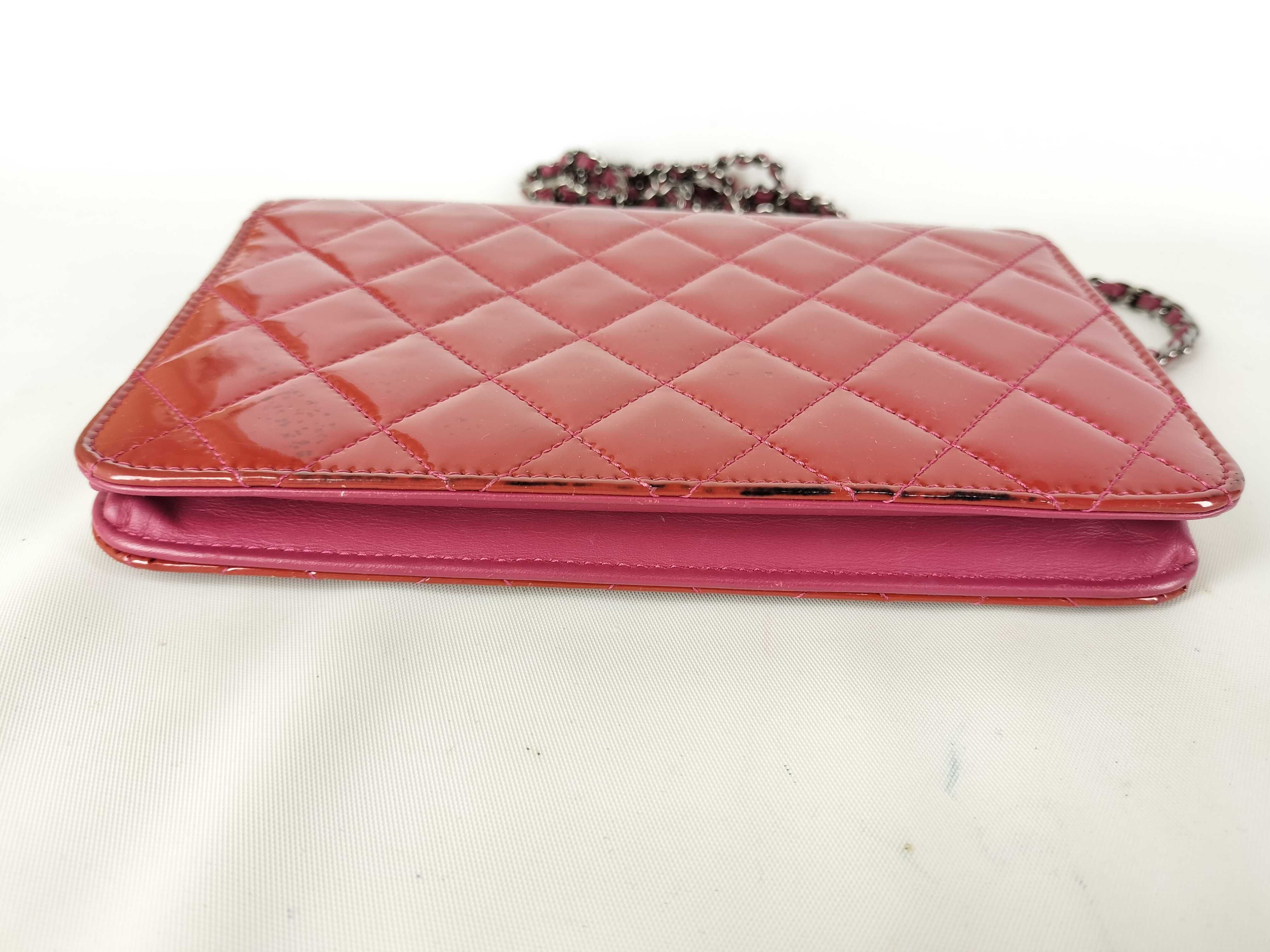 Enamel Patent Chain Wallet — view 4