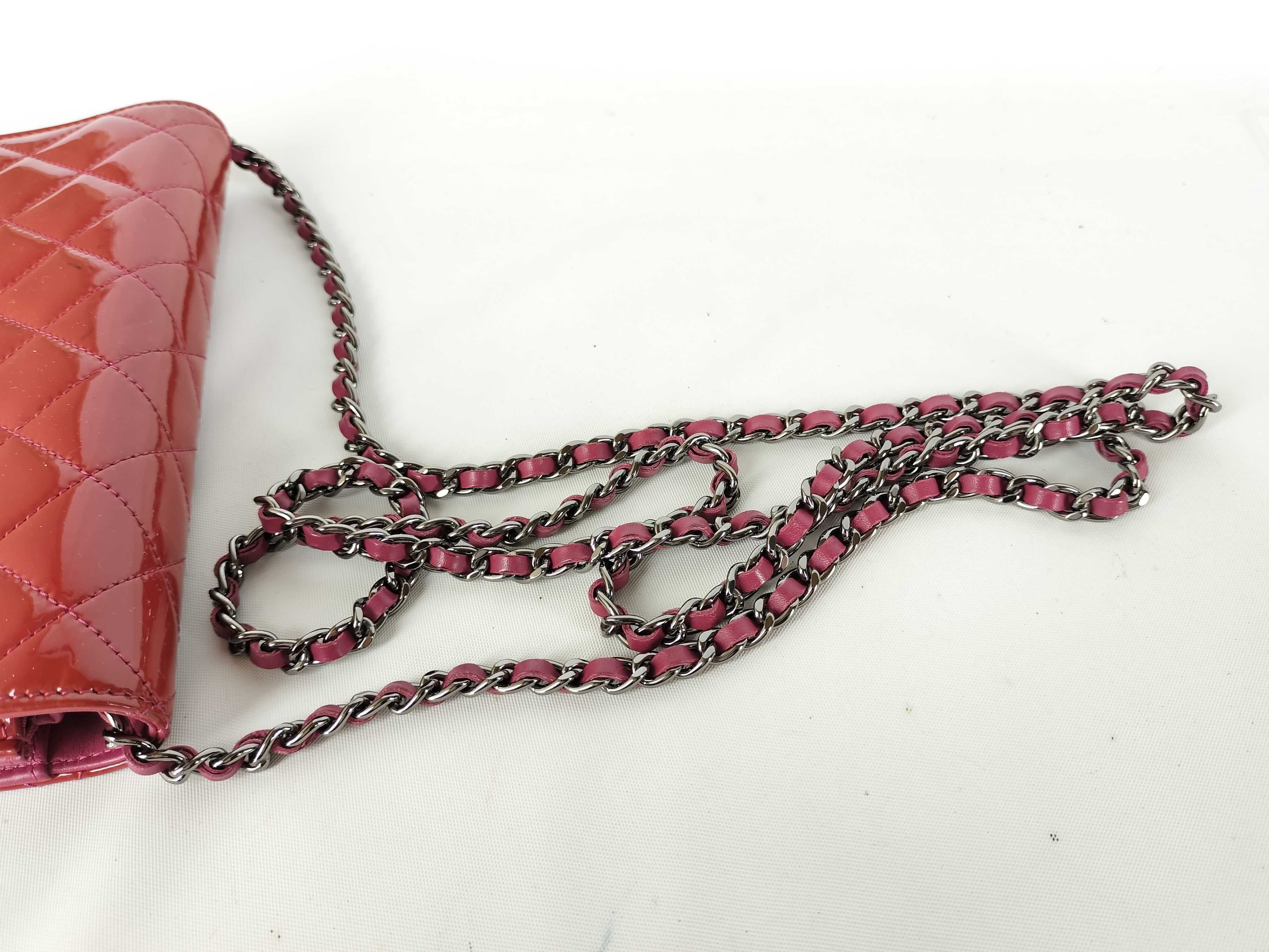 Enamel Patent Chain Wallet — view 7