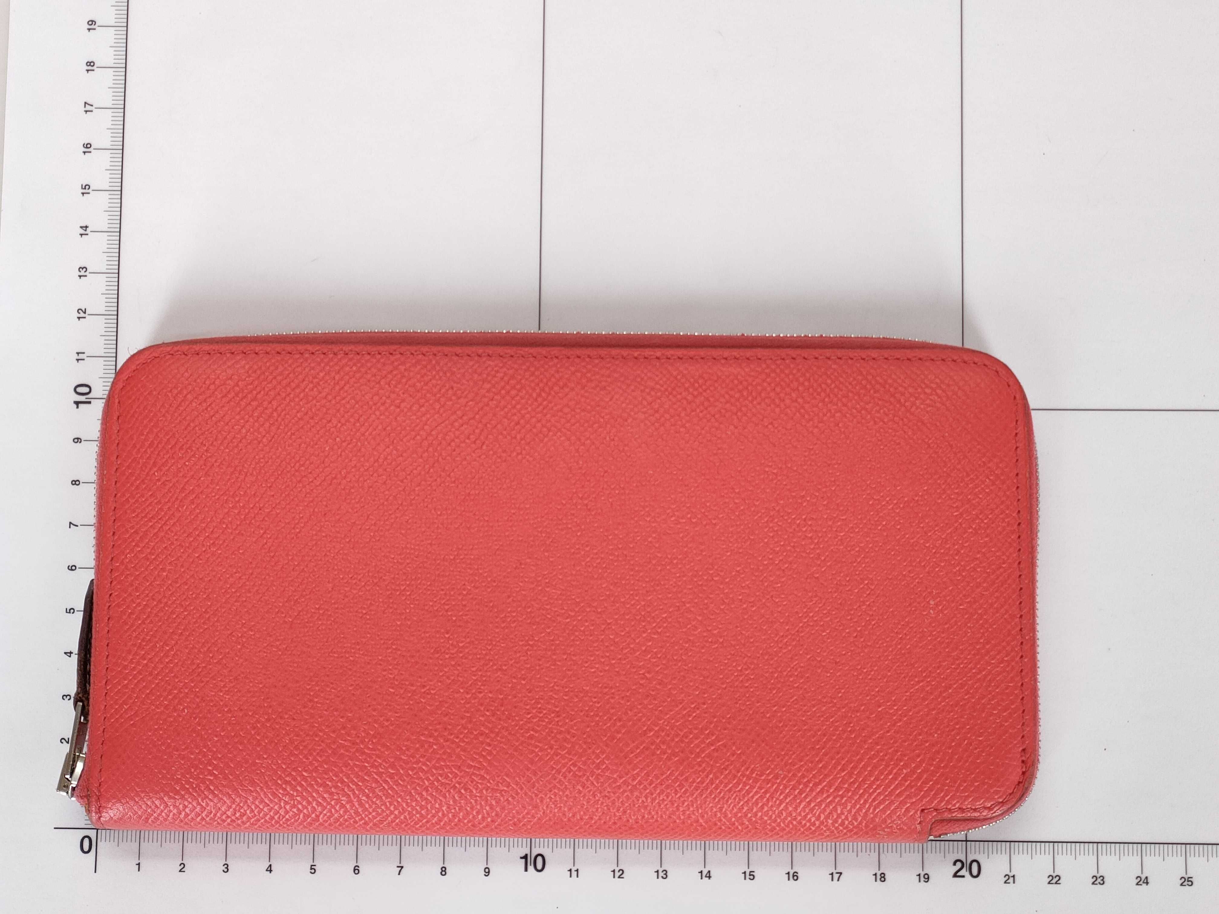 Azap Long Silk In Wallet, Veau Epsom Leather, Round Zip Wallet, Red, Silver Hardware, A: 2017 Model — view 2
