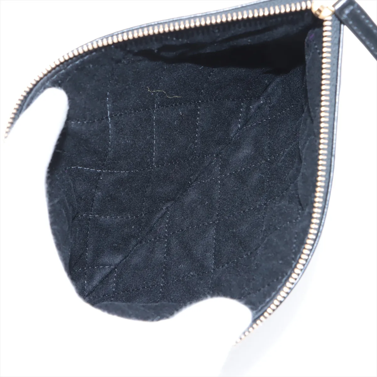 [Individually wrapped] Chanel 22 Shiny Calfskin Chain Shoulder Bag Black Gold Hardware UPLCG678 Random Plate AS3261 — view 9
