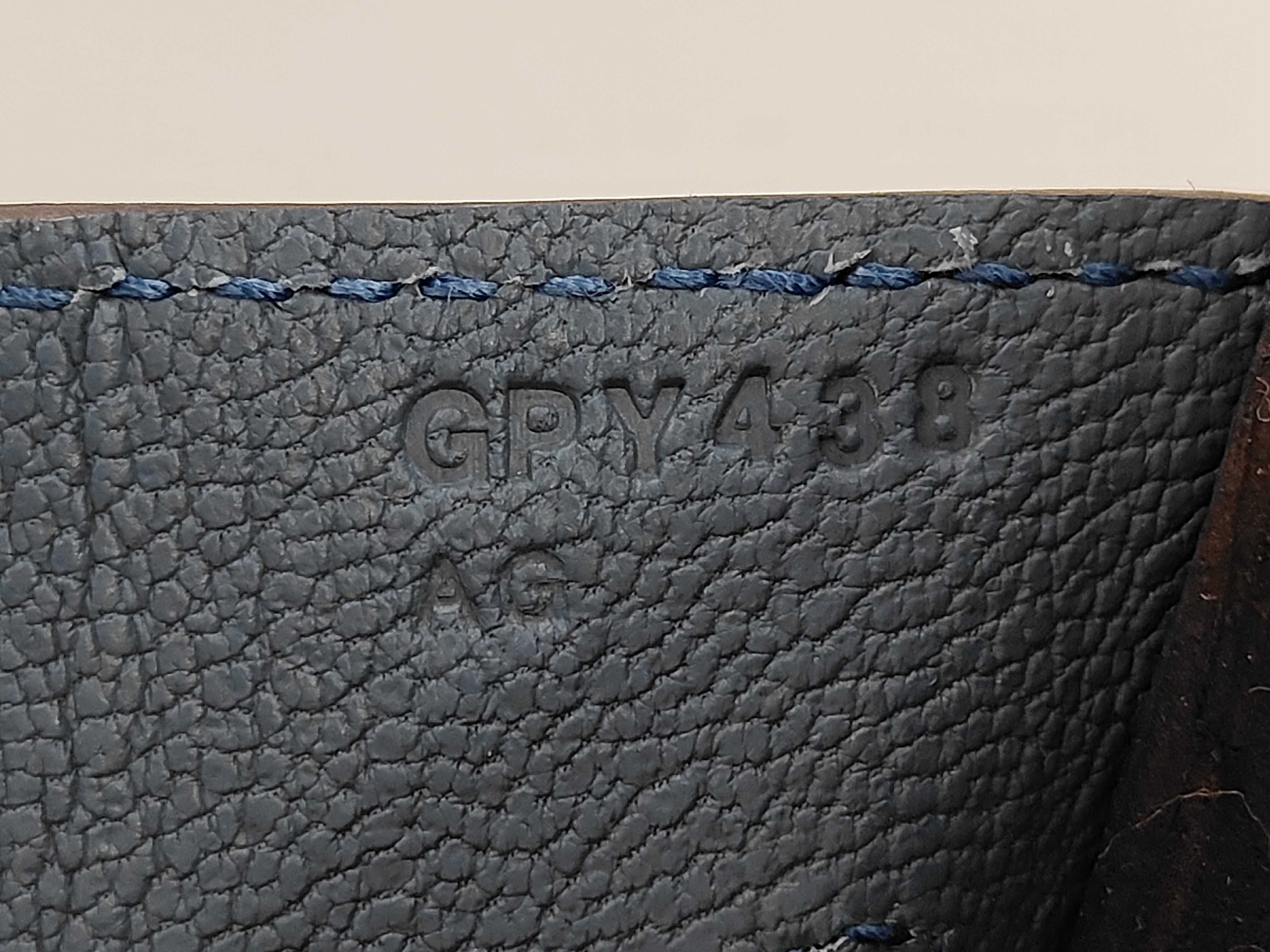 Birkin 30 Togo Blue Tempette Handbag — view 10