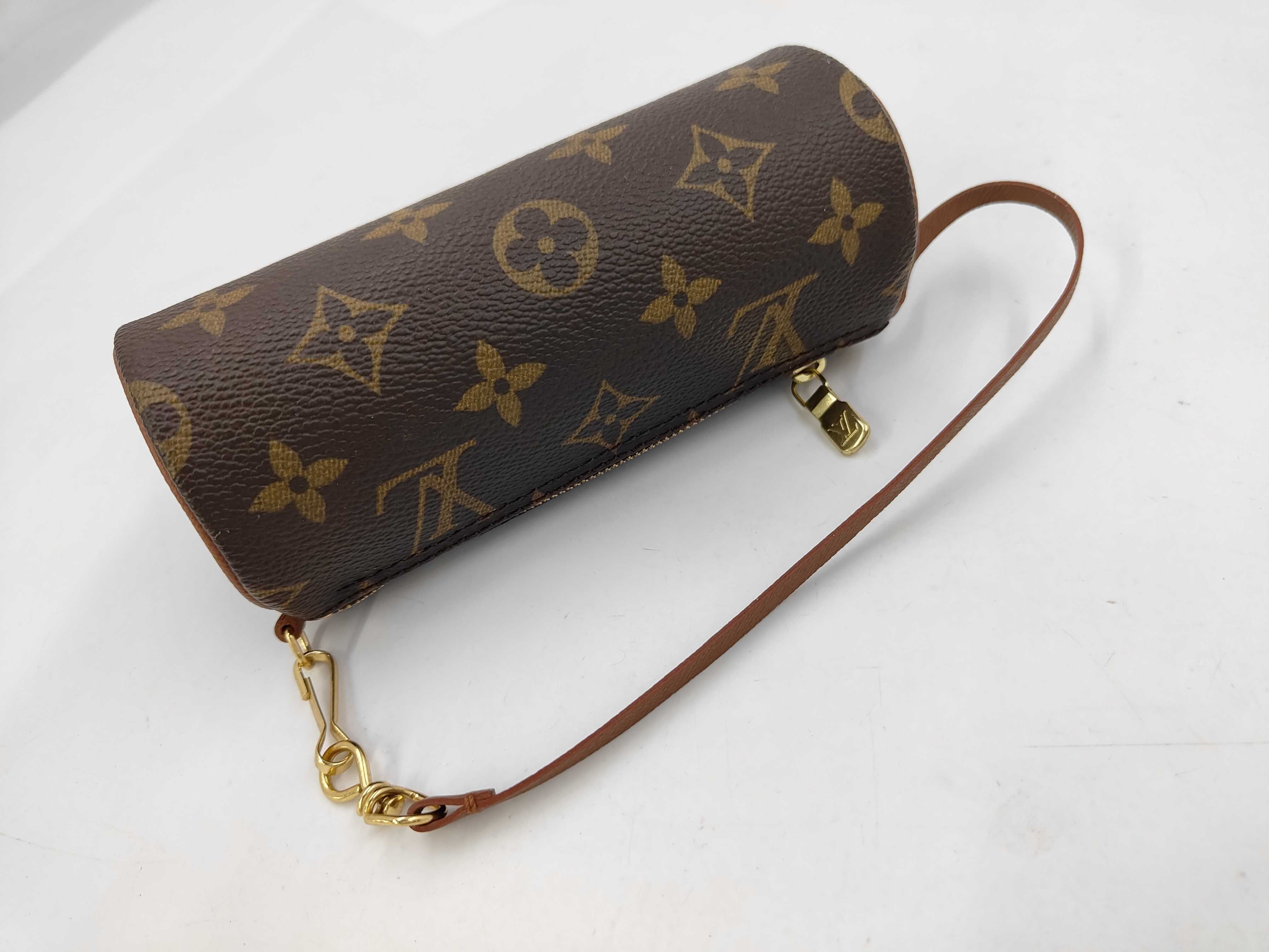 Monogram Vuitton Papillon Mini Pouch — view 6