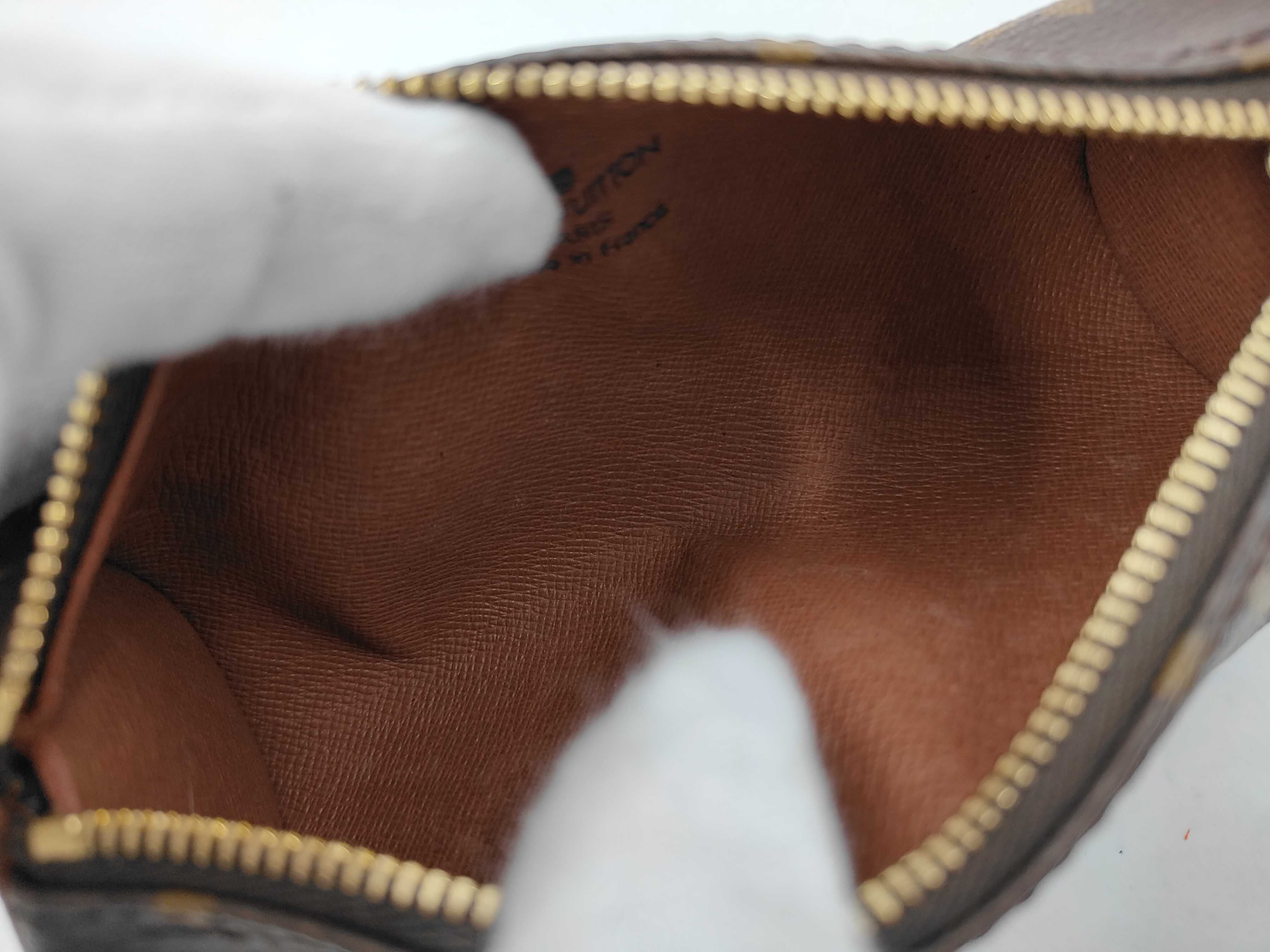 Monogram Vuitton Papillon Mini Pouch — view 8