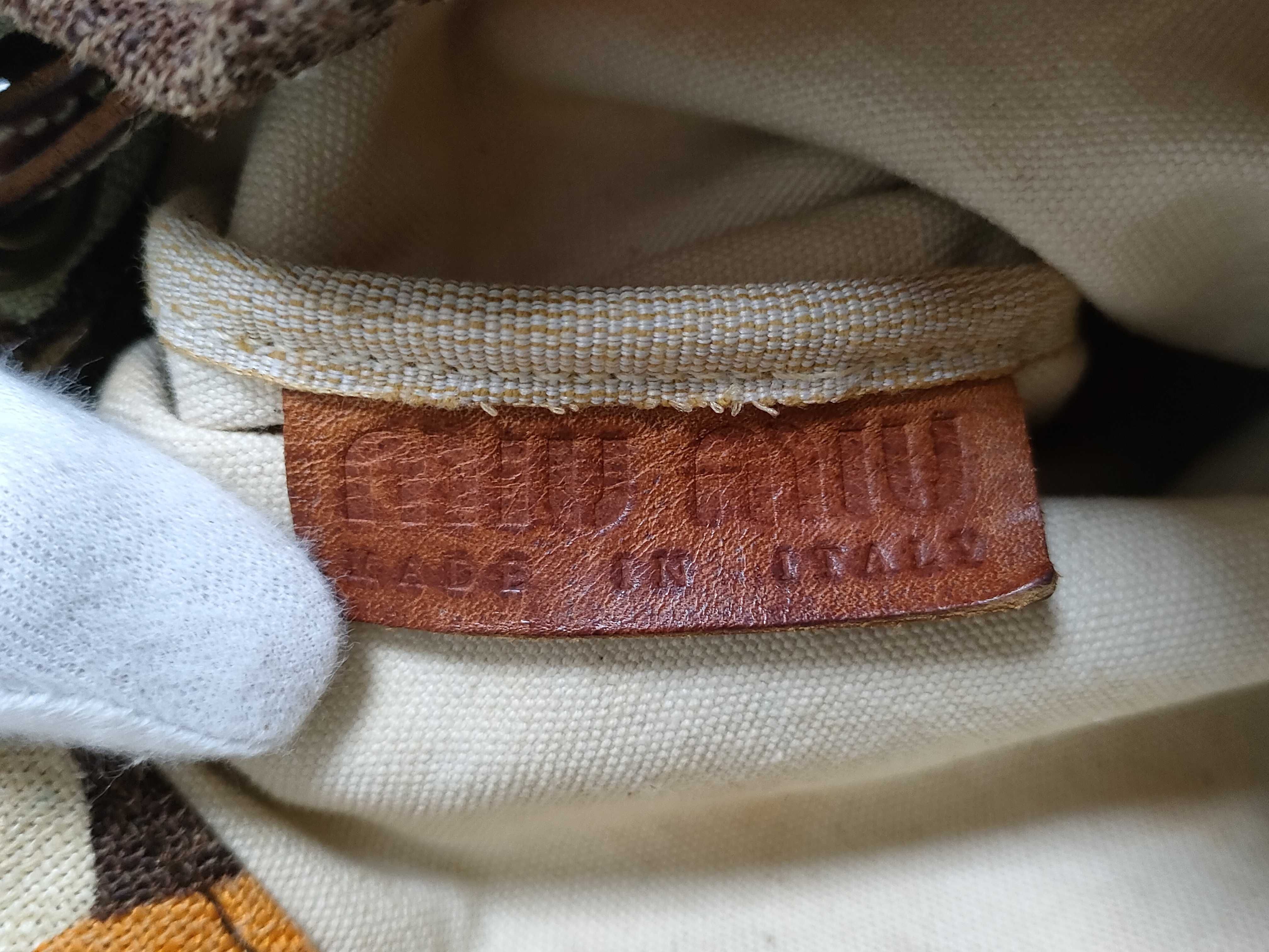 Drawstring Patchwork Shoulder Bag — view 10