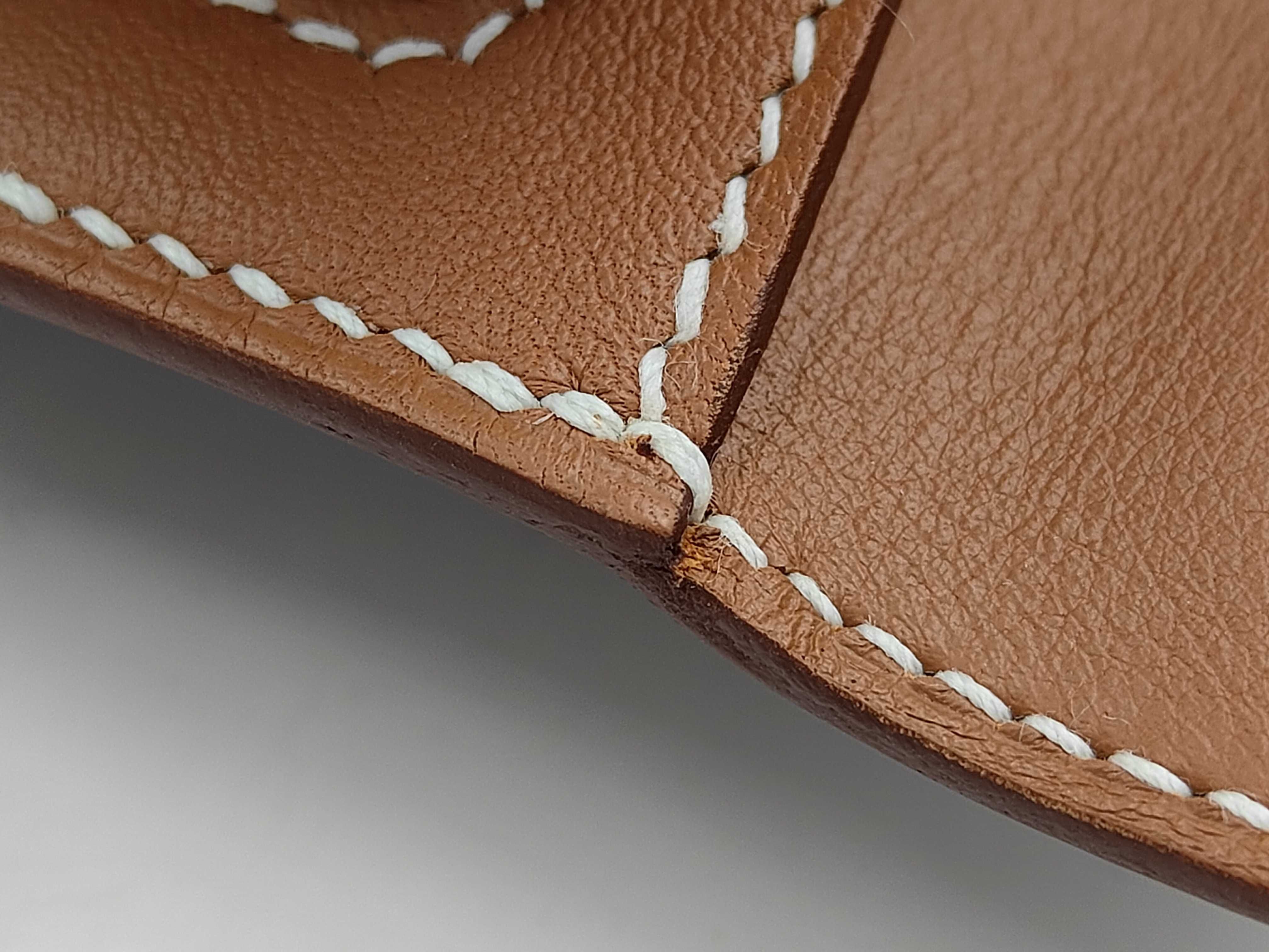 Pochette Kelly Swift Leather, D stamp, 2019, Gold, with dust bag. — view 11