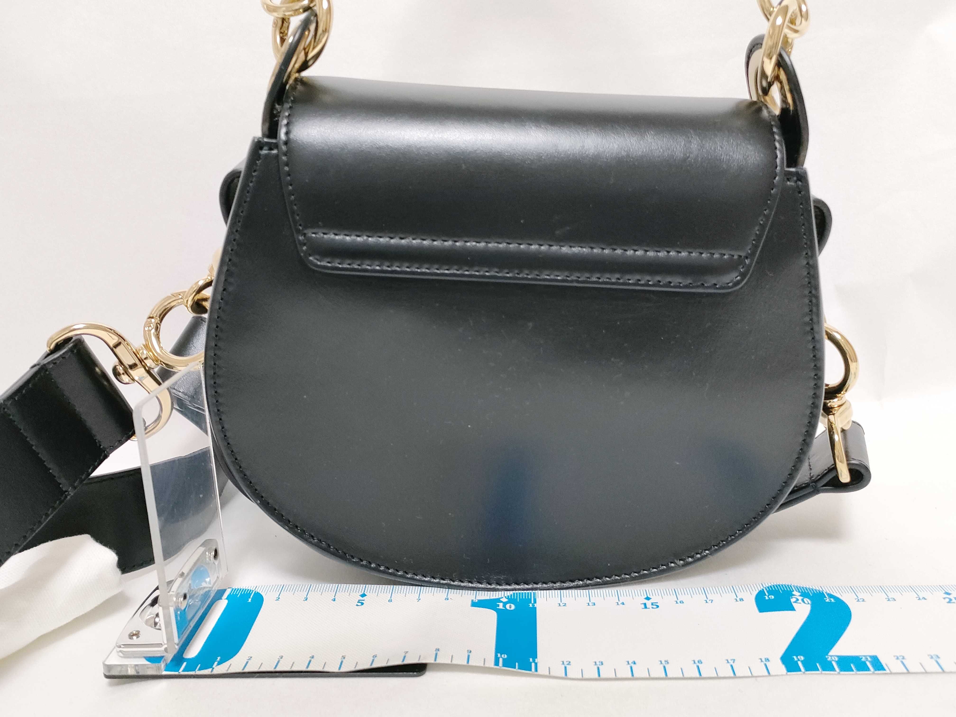 Tess Suede x Leather 2-Way Bag, Black Shoulder Bag — view 2