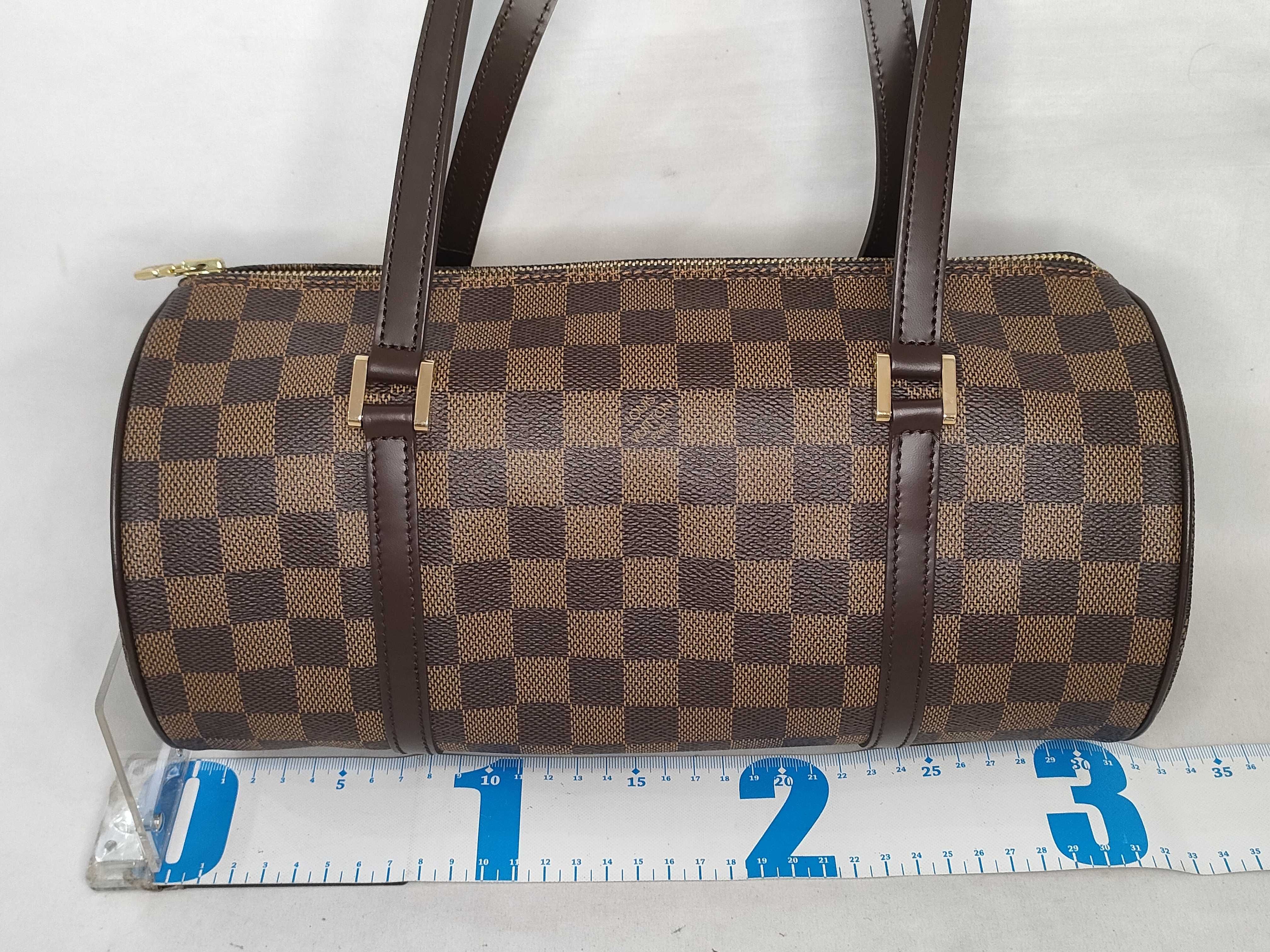 Damier Louis Vuitton Brown Damier N51303 Papillon 30 Handbag — view 2