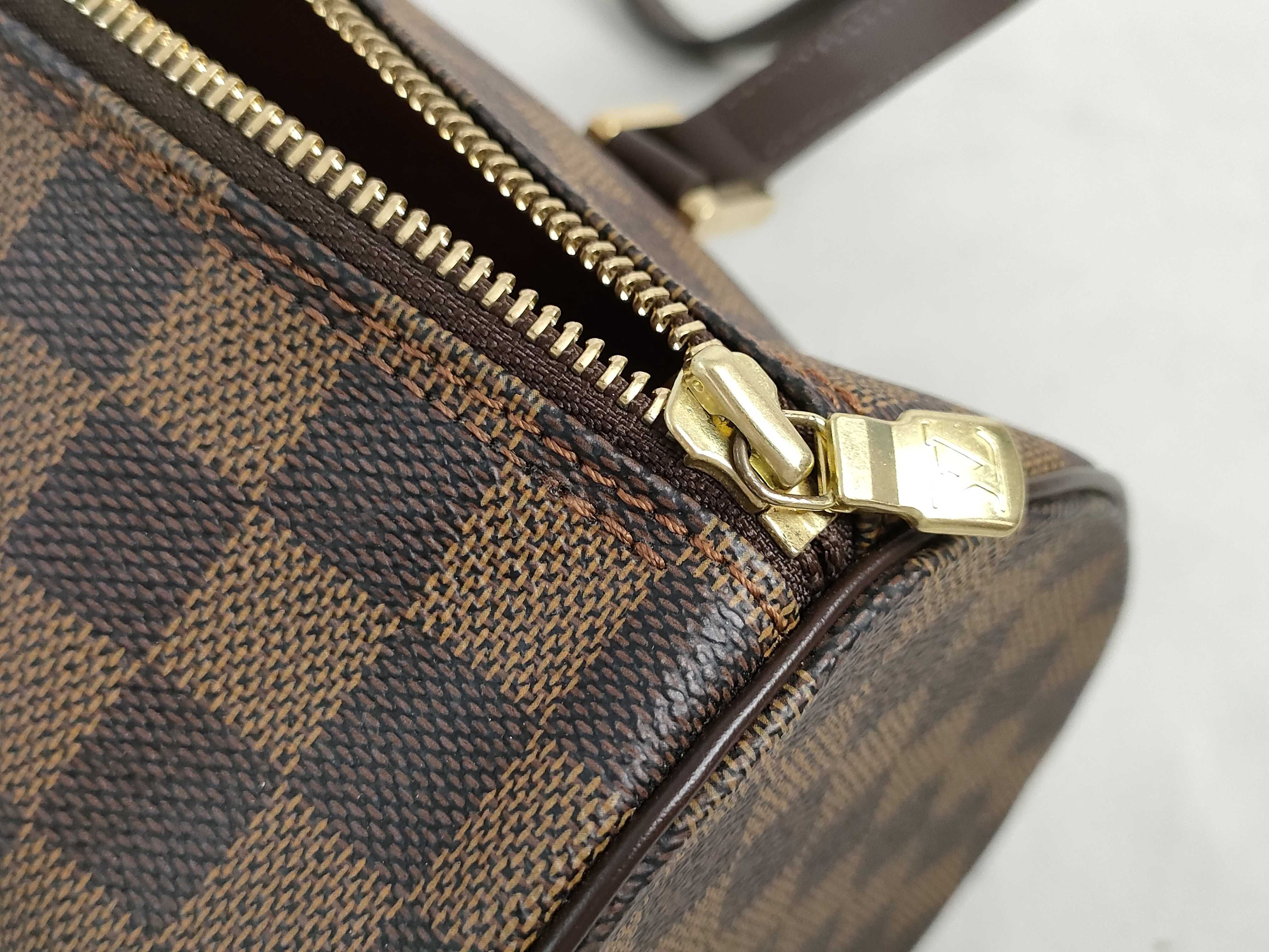 Damier Louis Vuitton Brown Damier N51303 Papillon 30 Handbag — view 12
