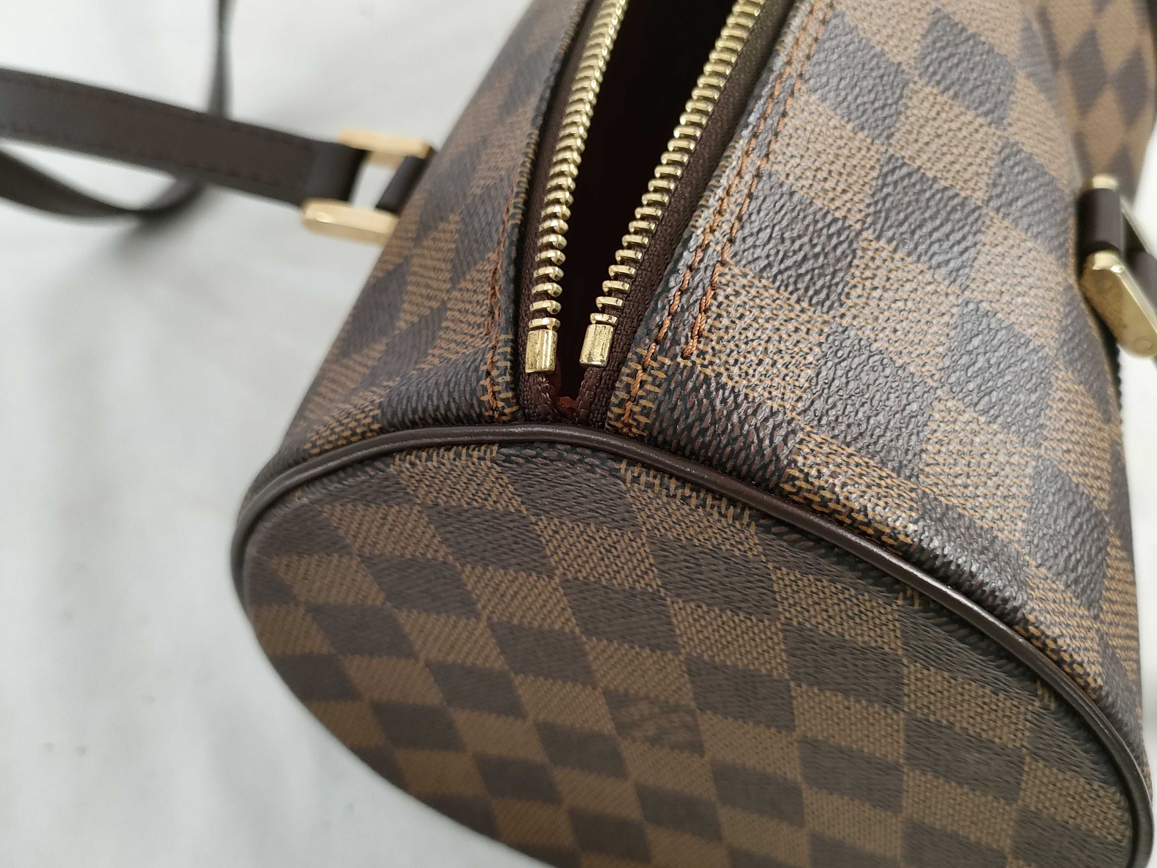 Damier Louis Vuitton Brown Damier N51303 Papillon 30 Handbag — view 13