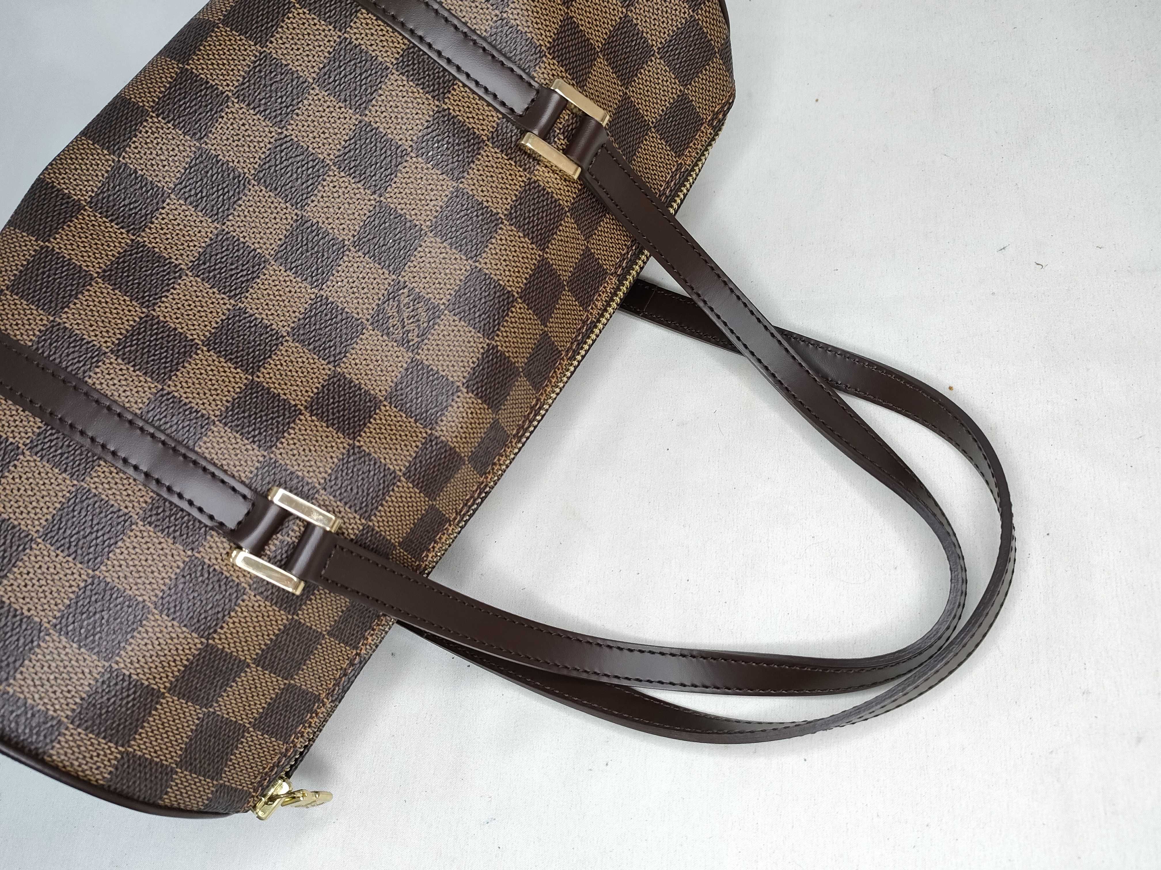 Damier Louis Vuitton Brown Damier N51303 Papillon 30 Handbag — view 3