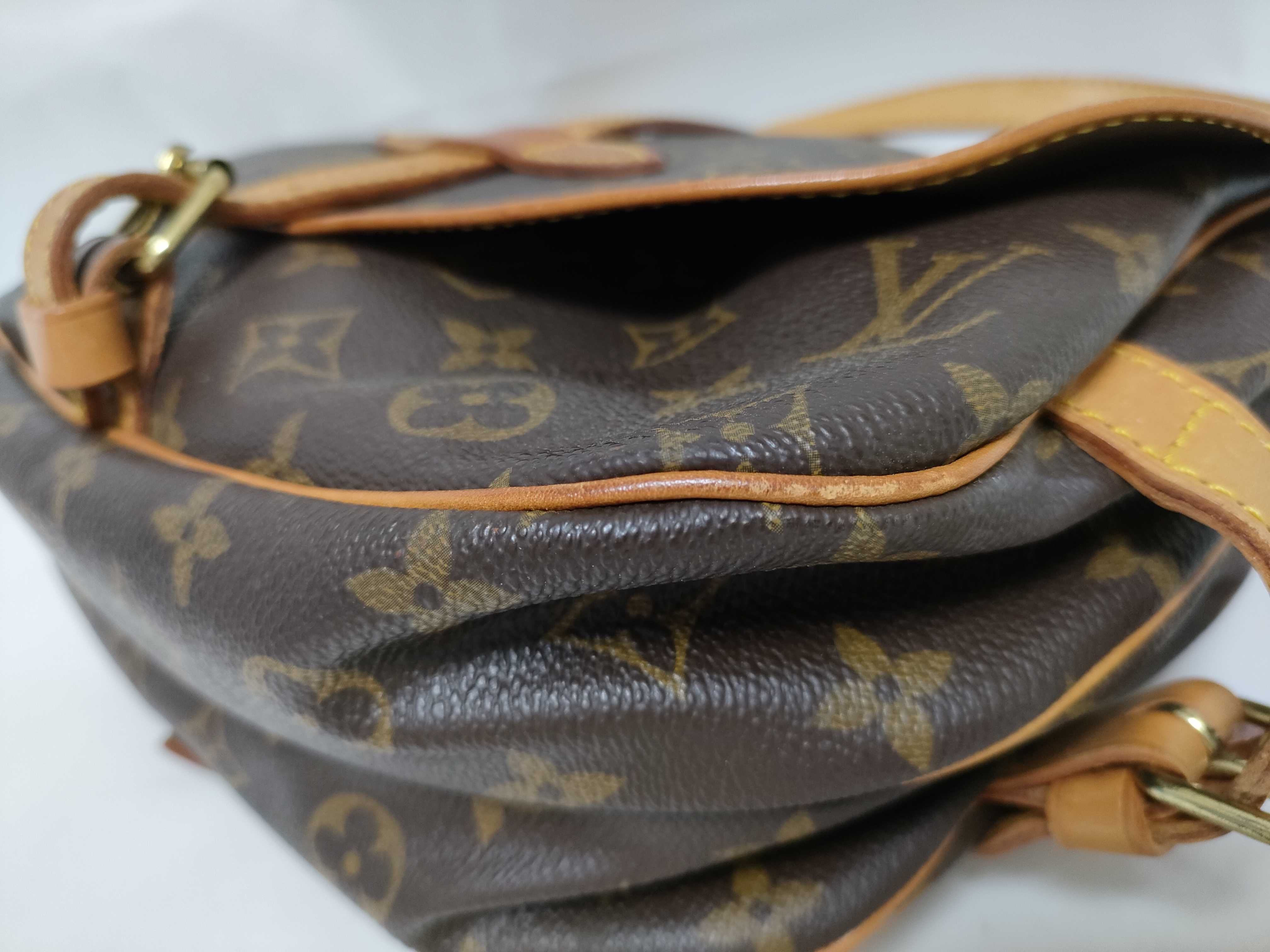 Monogram Saumur 30 M42256 AR0952 Brown Shoulder Bag — view 6