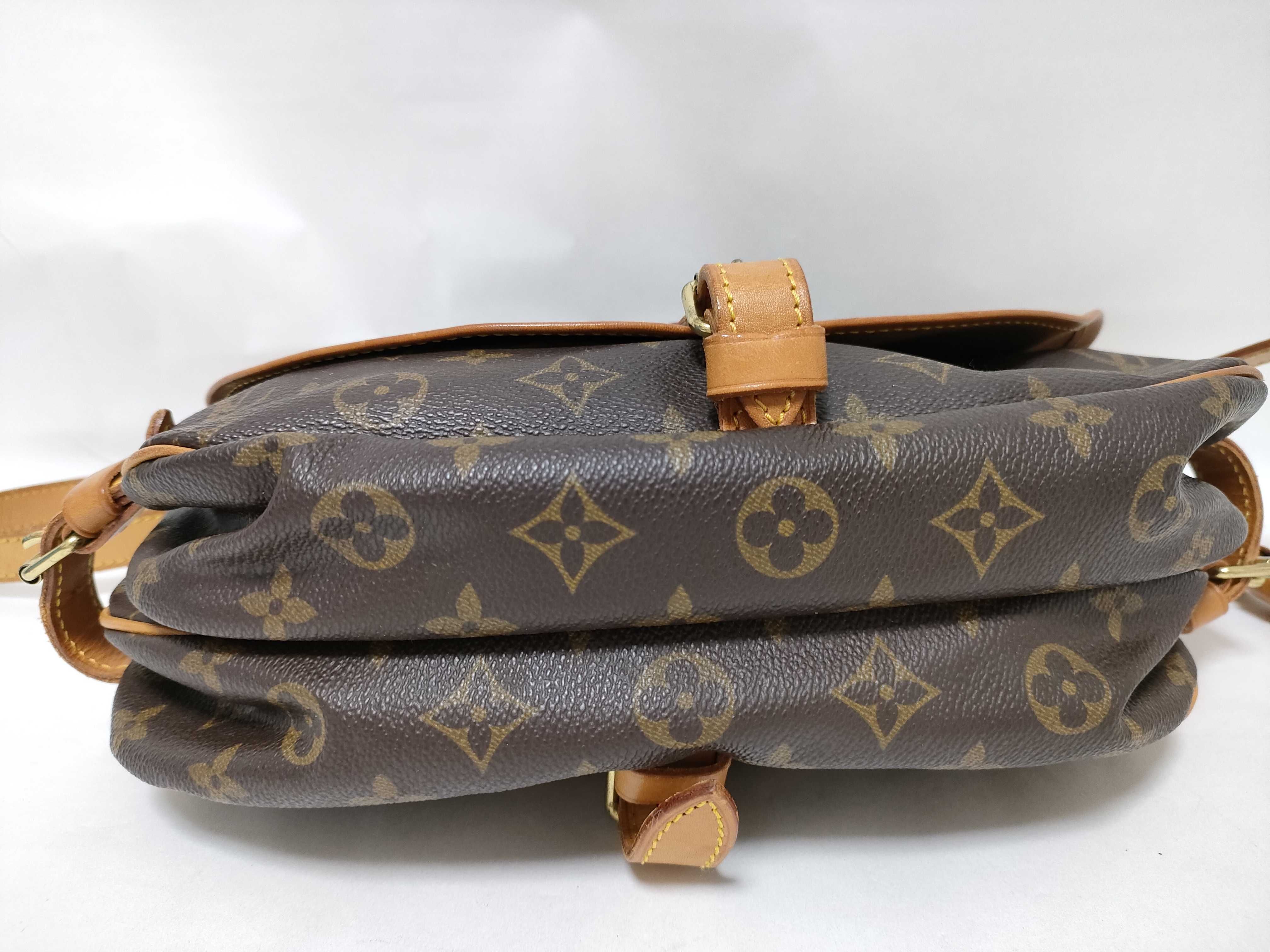 Monogram Saumur 30 M42256 AR0952 Brown Shoulder Bag — view 7
