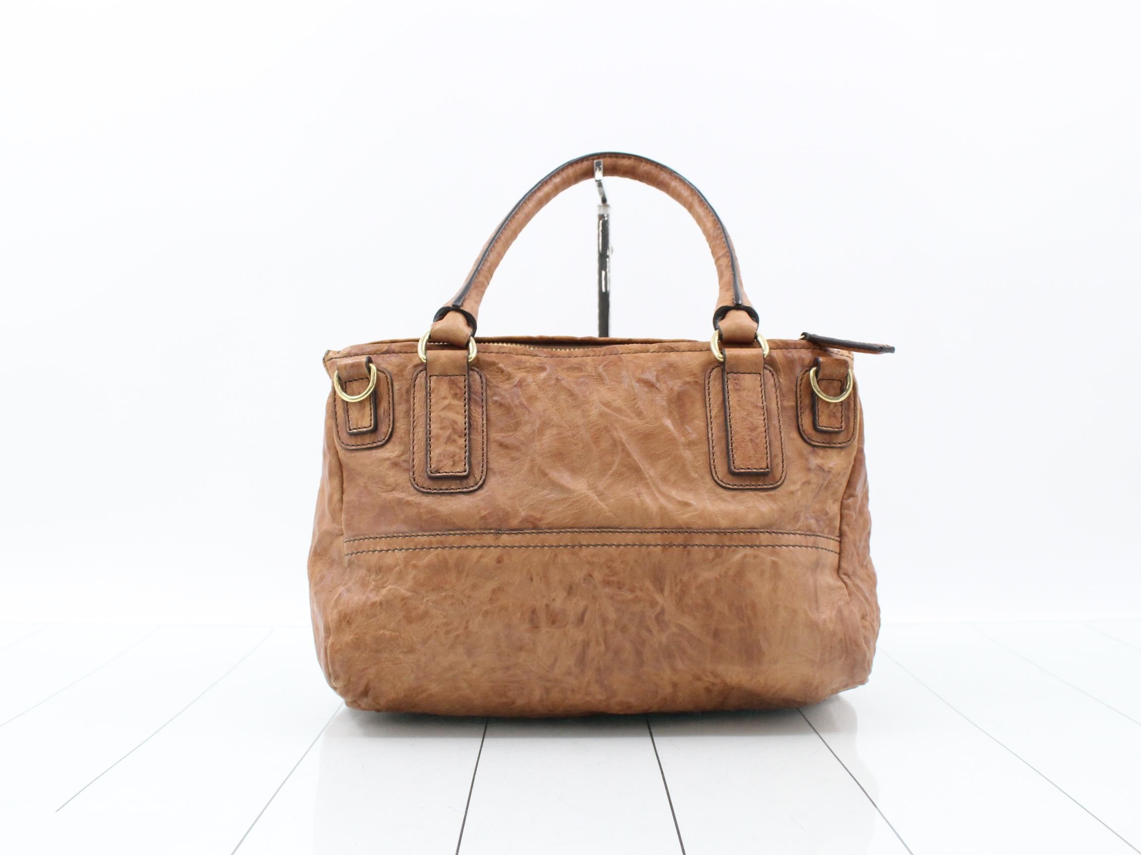 Pandora 2-Way Leather Brown — view 2